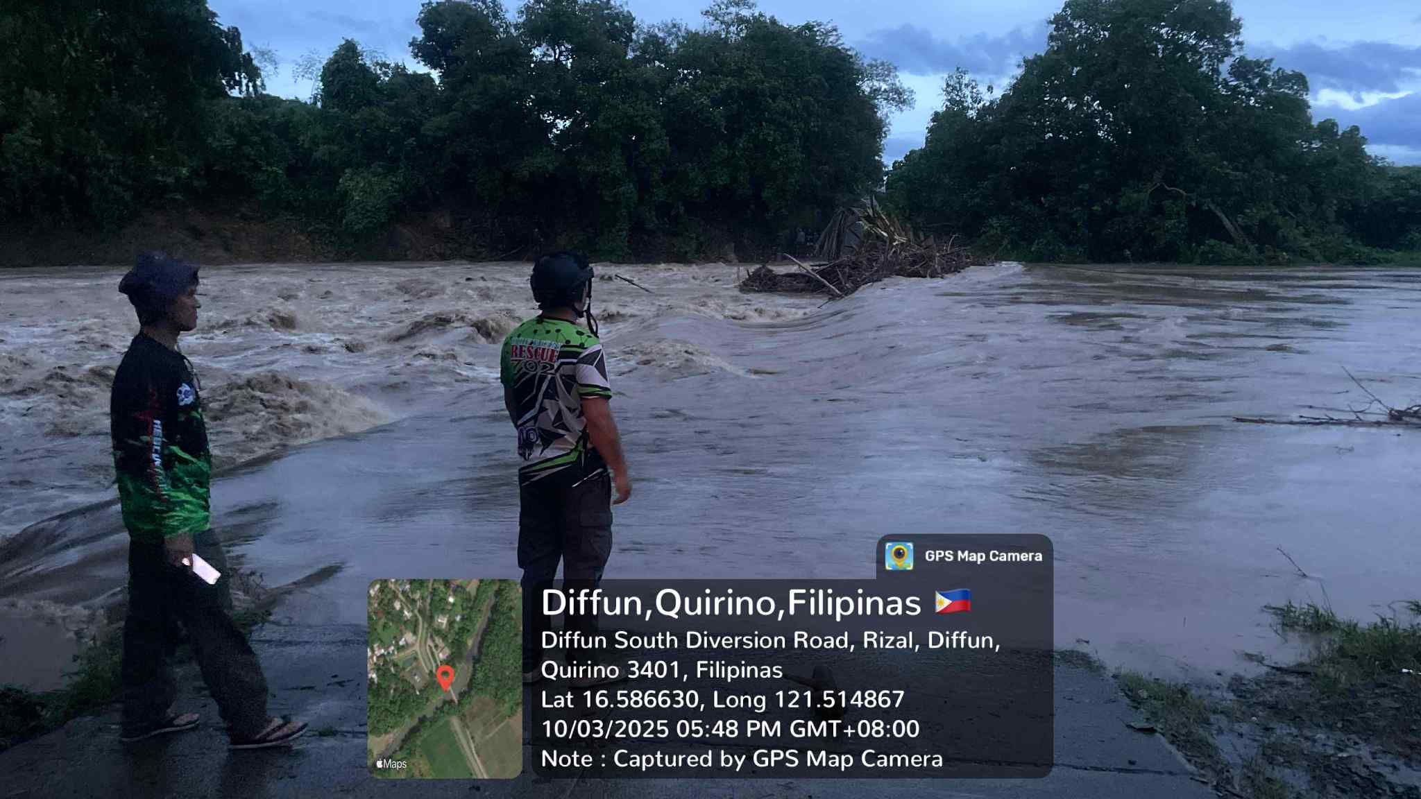 PIA Quirino - LOOK| Status of P3 Rizal, Diffun overflow... | Facebook