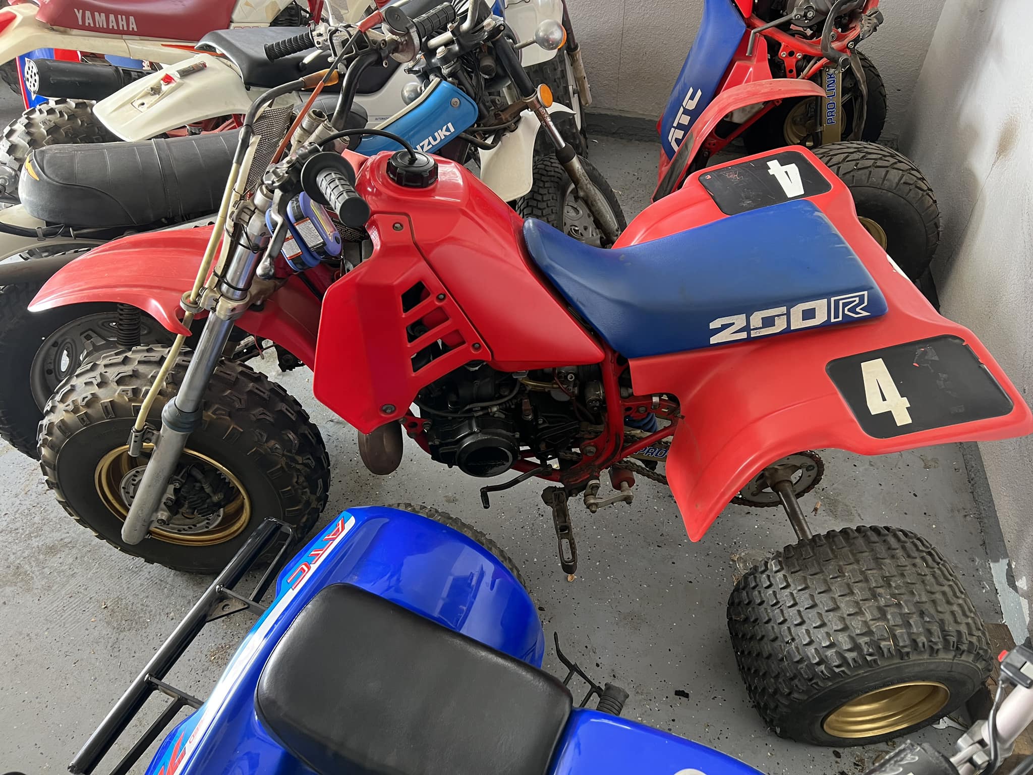 Destroked 1985 Honda Atc200r on 8 inch goldies