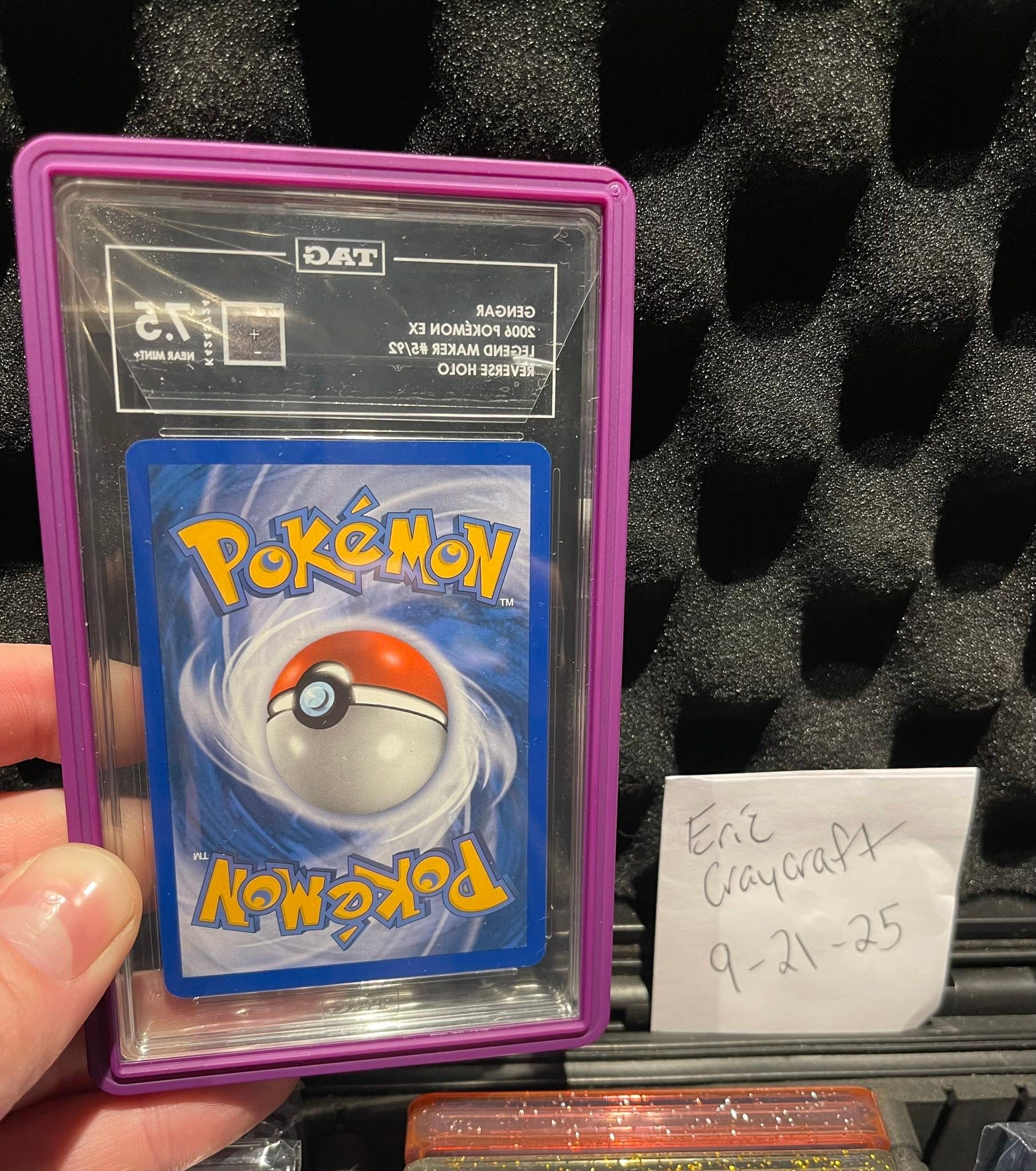 Gengar legend maker reverse stamp tag for sale