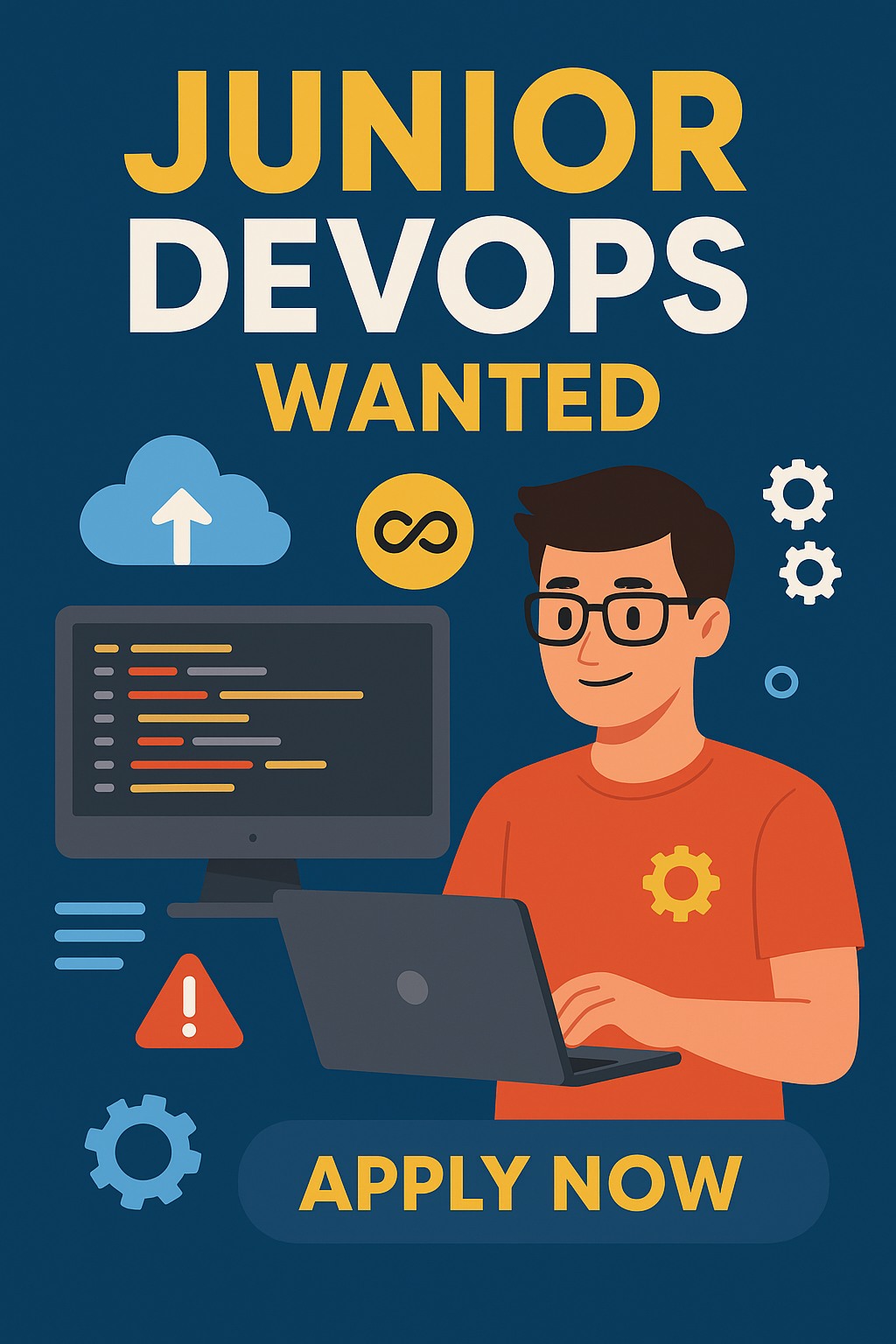 Junior DevOps - מתחילים | # מהנדס/ת תשתית ו-DevOps ג'וניור/ית - התחלה ...