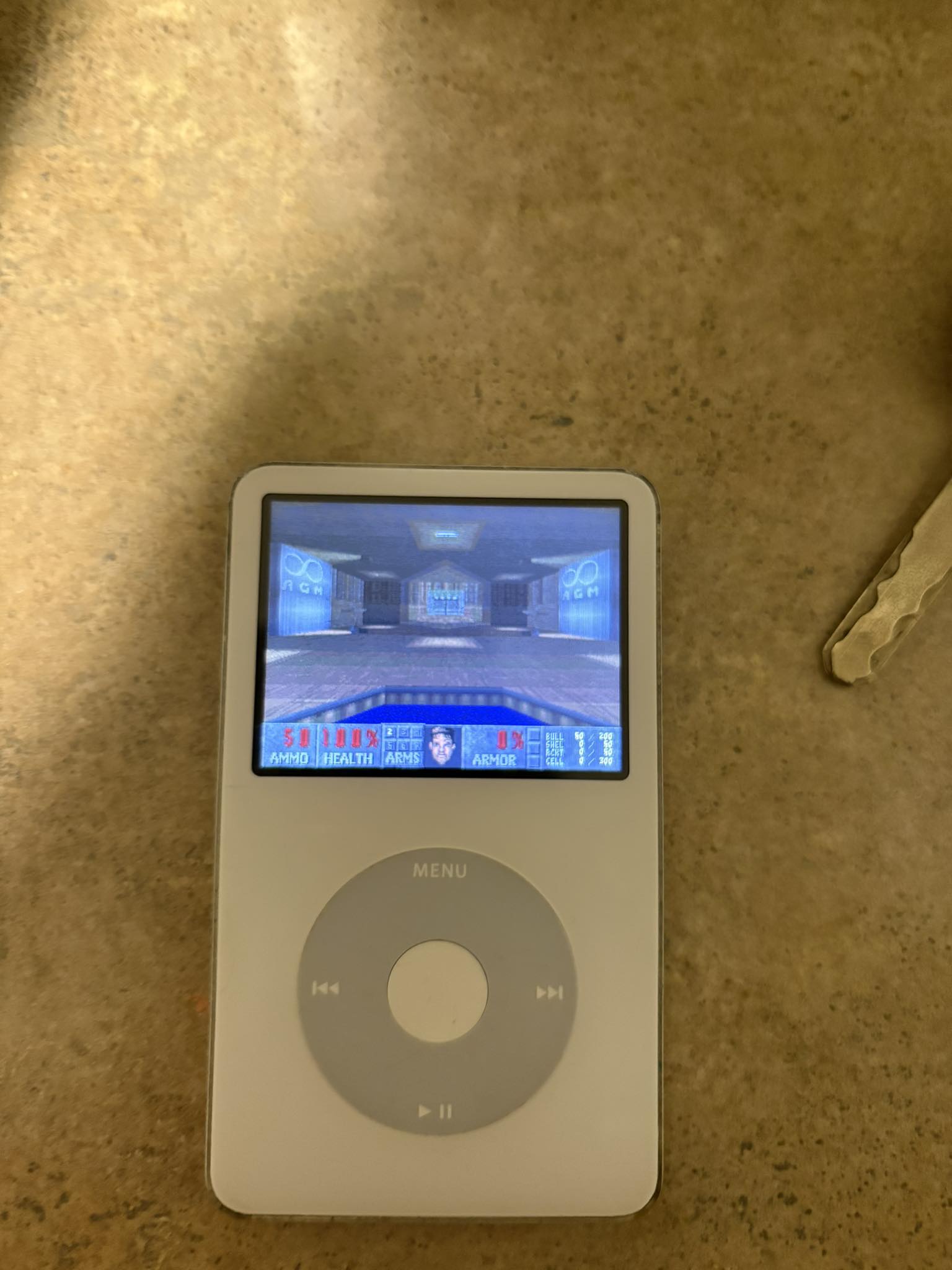 Doom on iPod 5 gen