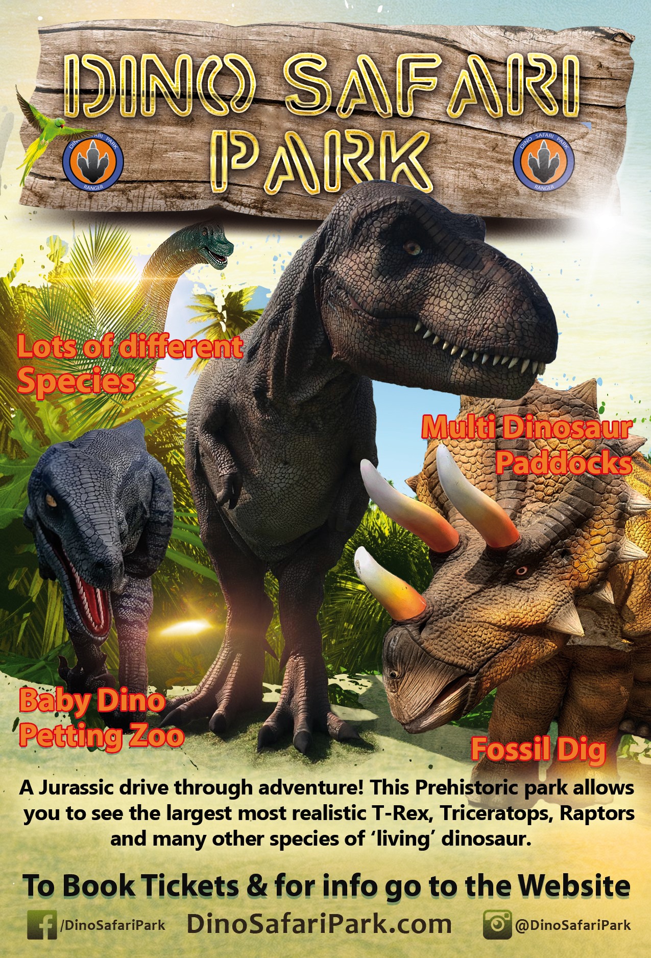 Looking for a dinomite day out this weekend? 🦖🎢 It's your last