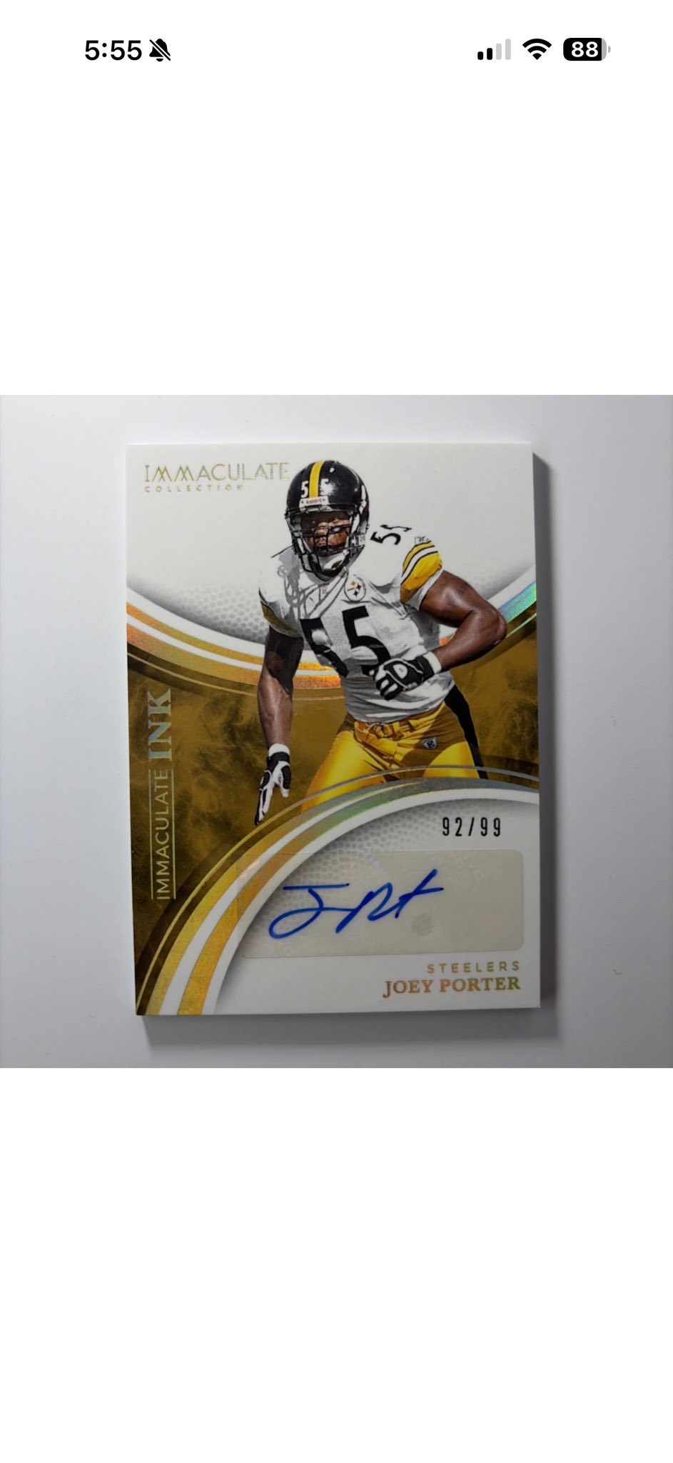 Are identical Porter signatures on sports cards a coincidence?