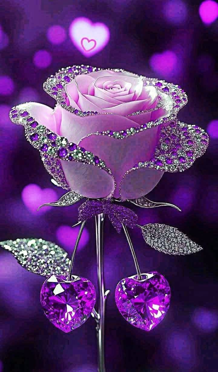 Beautiful purple