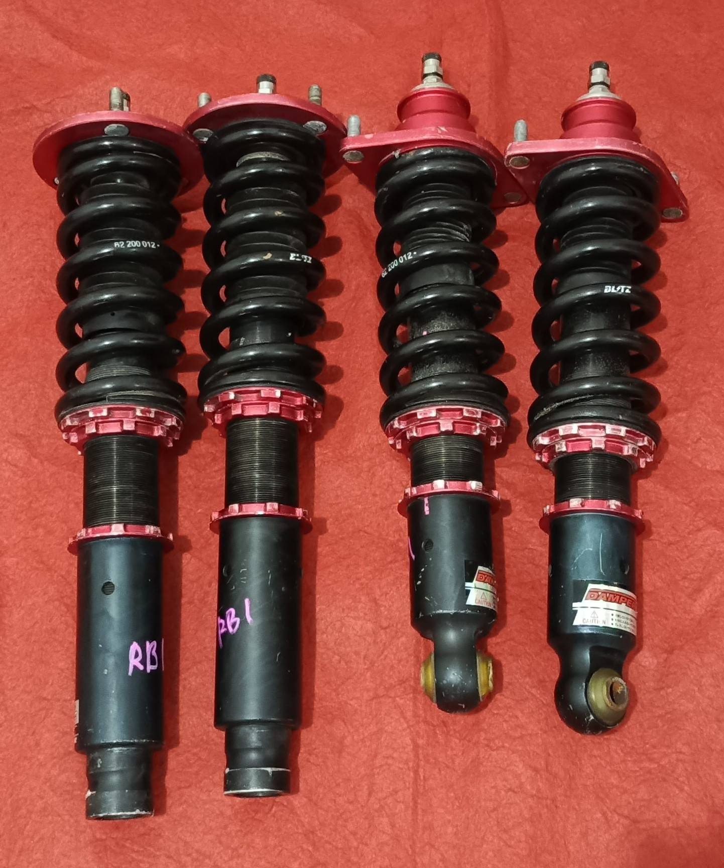 Honda Odyssey RB1 adjustable blitz damper