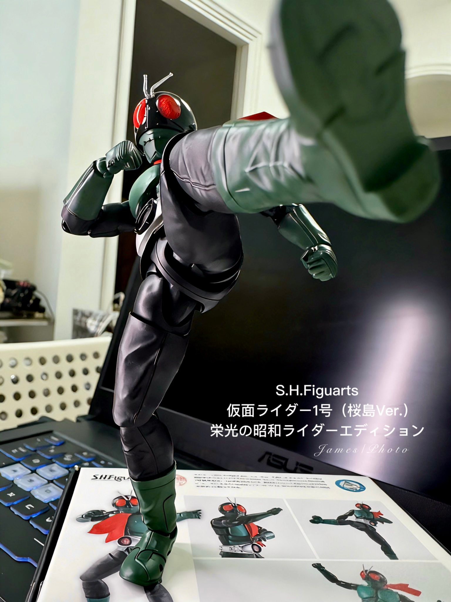 開心·圓夢✨💖 仮面ライダー1号（桜島Ver.） 栄光の昭和ライダー