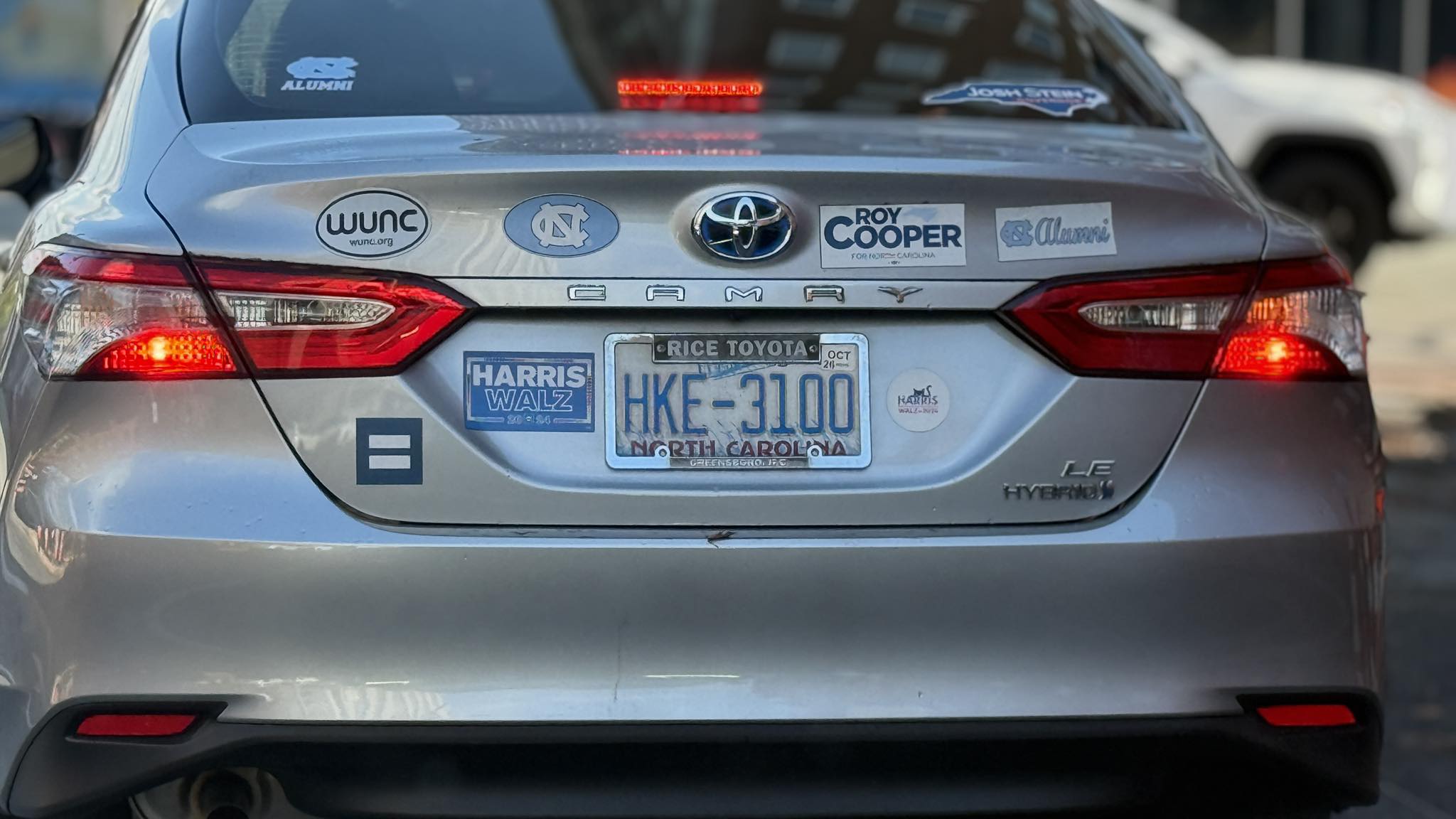 Trump Stickers Reflective Trump Pissing On Biden Harris Bumper Sticker Funny Tru
