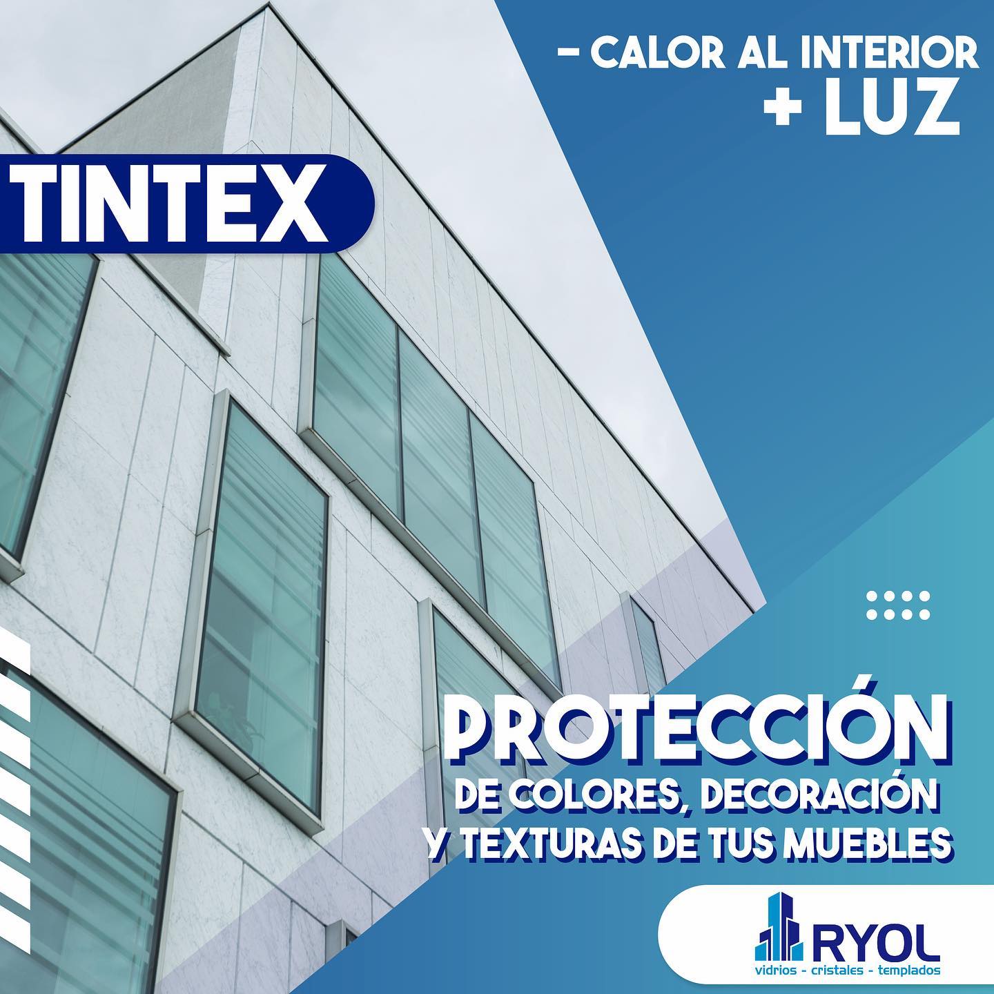 Vidrios - El vidrio TINTEX es de color verde claro, favorece la ...