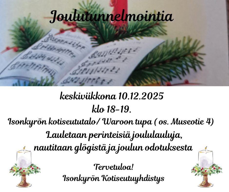Isonkyrön kotiseutuyhdistys | Facebook