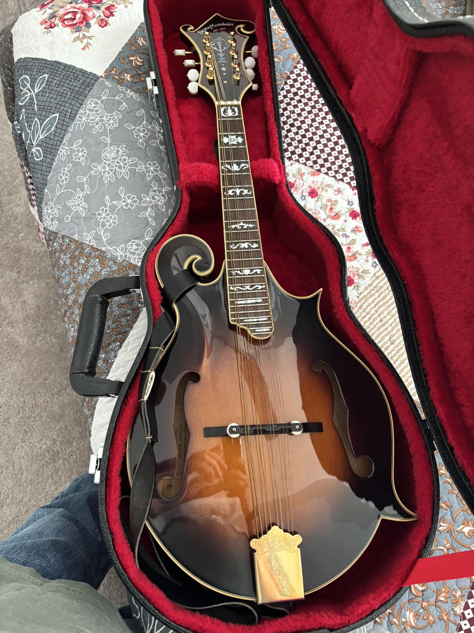 New Samick mandolin compared to old one