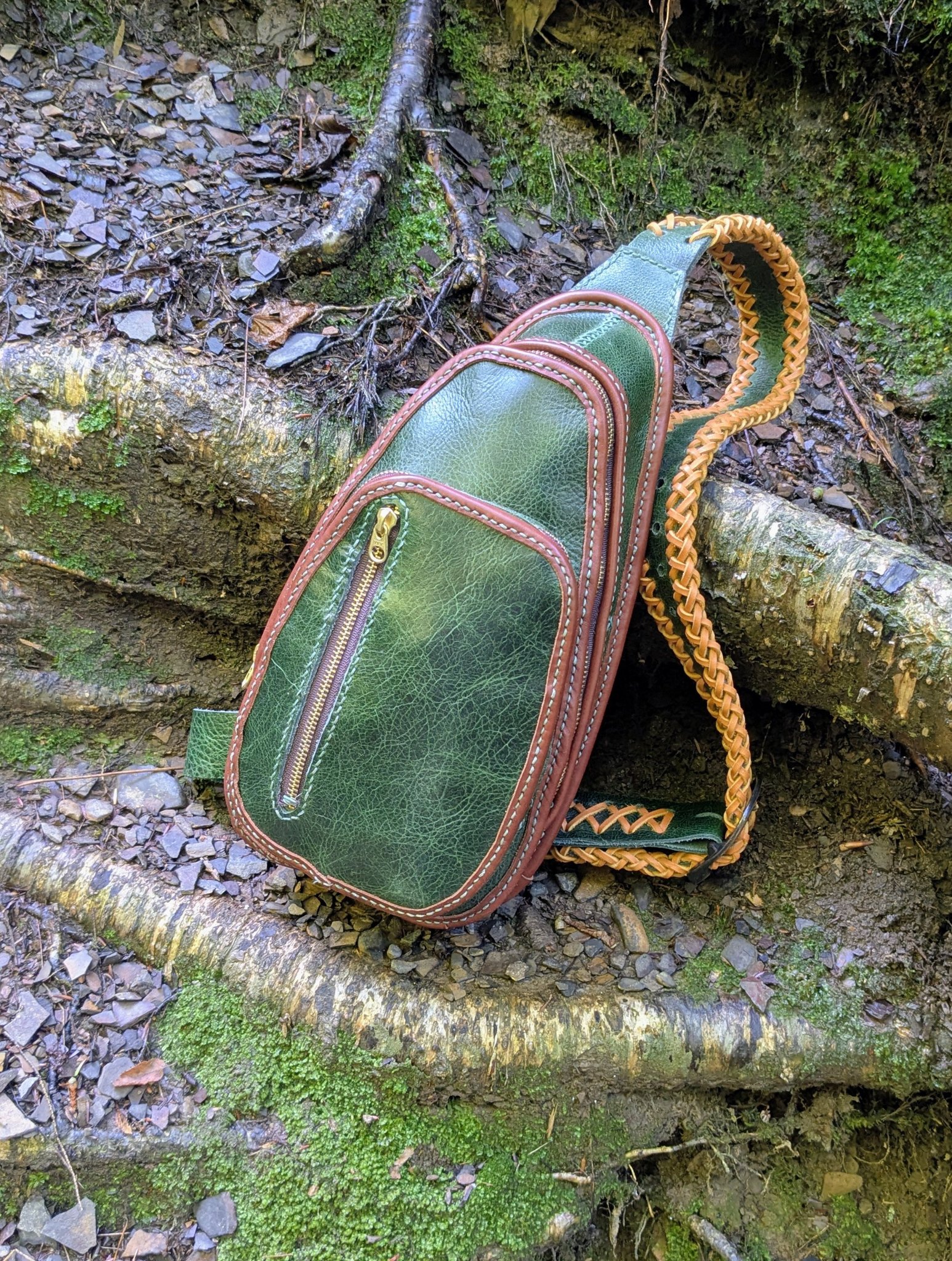 diy basketry gathering backpack leather straps Adirondack Kit Making a pack basket with