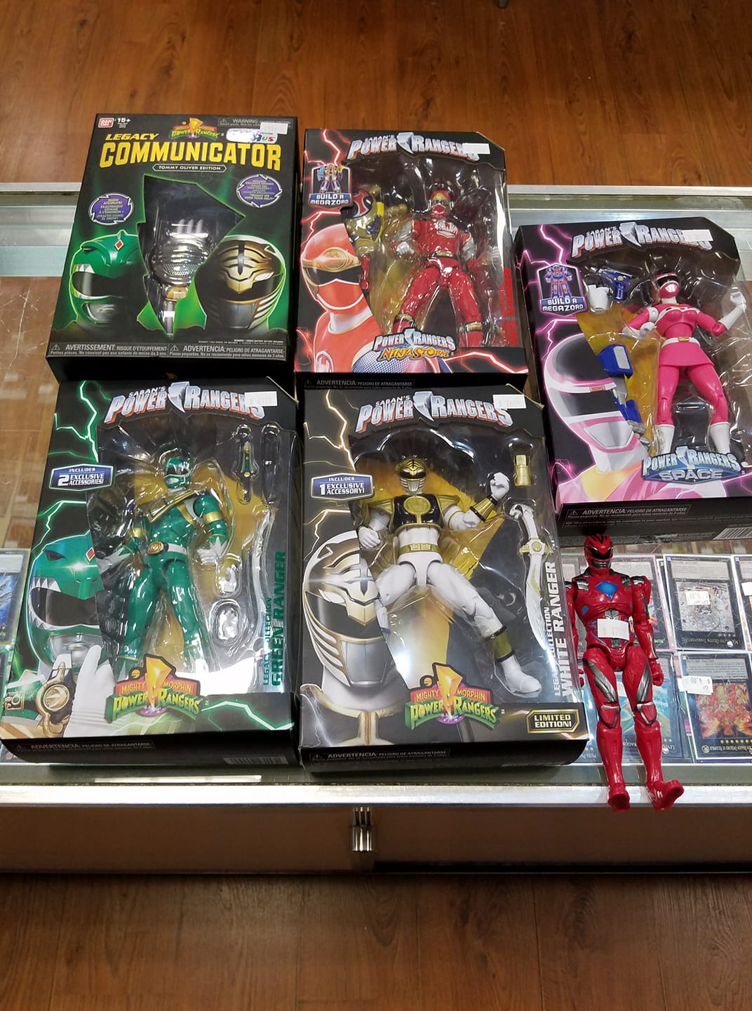 Some power rangers... - Treasures Collectibles and Gaming | Facebook