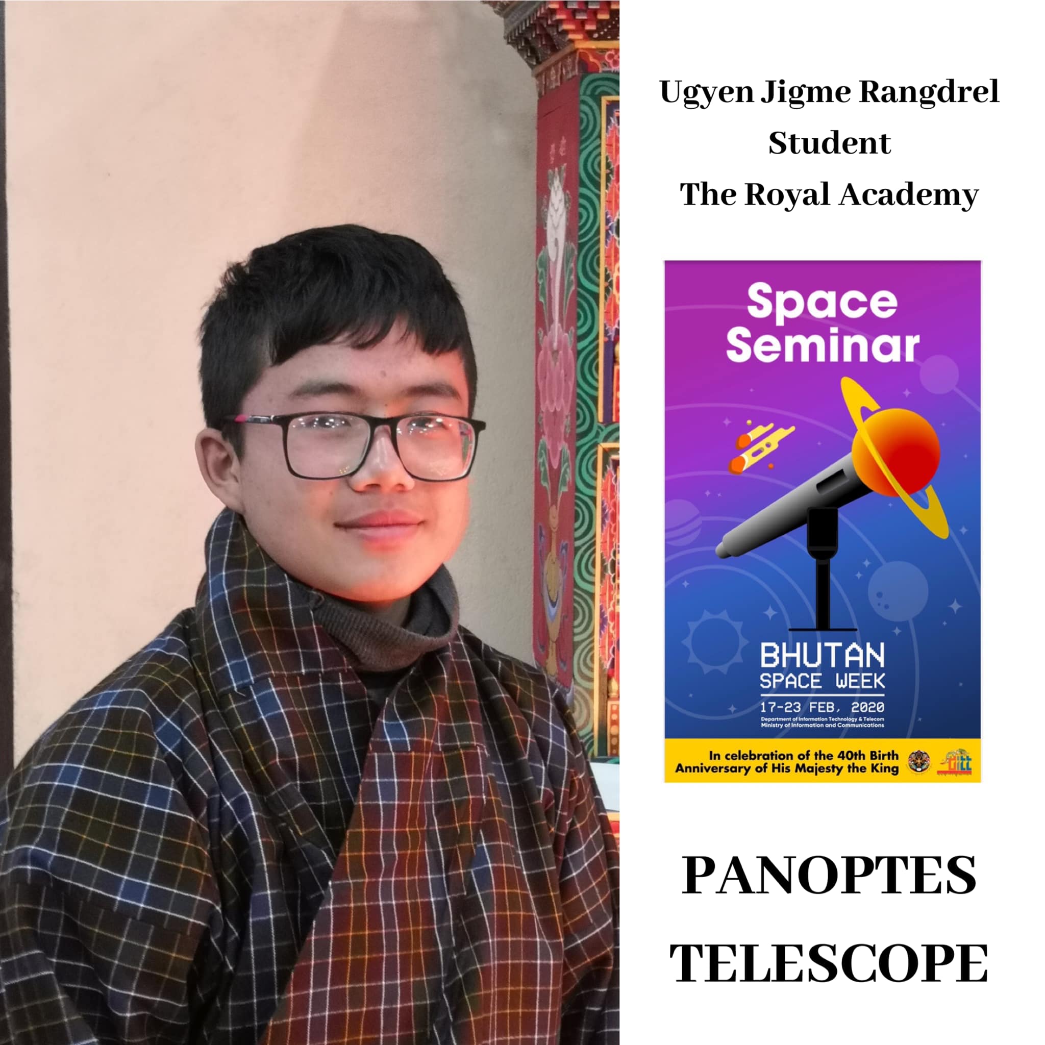 Introducing our speakers for Space Seminar, BHUTAN SPACE WEEK 17th Feb ...