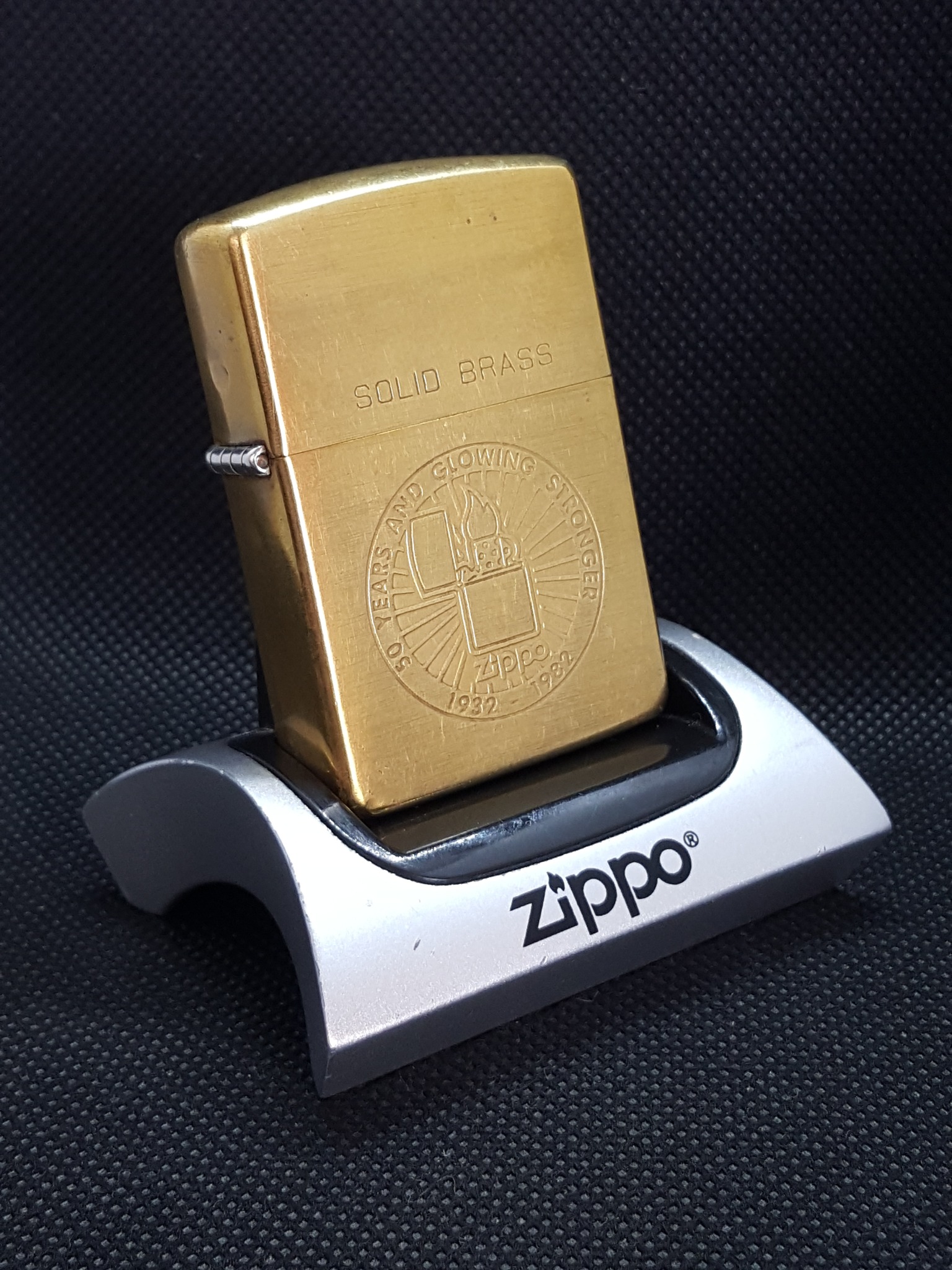 Zippo 1991, 50 Years And Glowing Stronger - 1932-1982 
