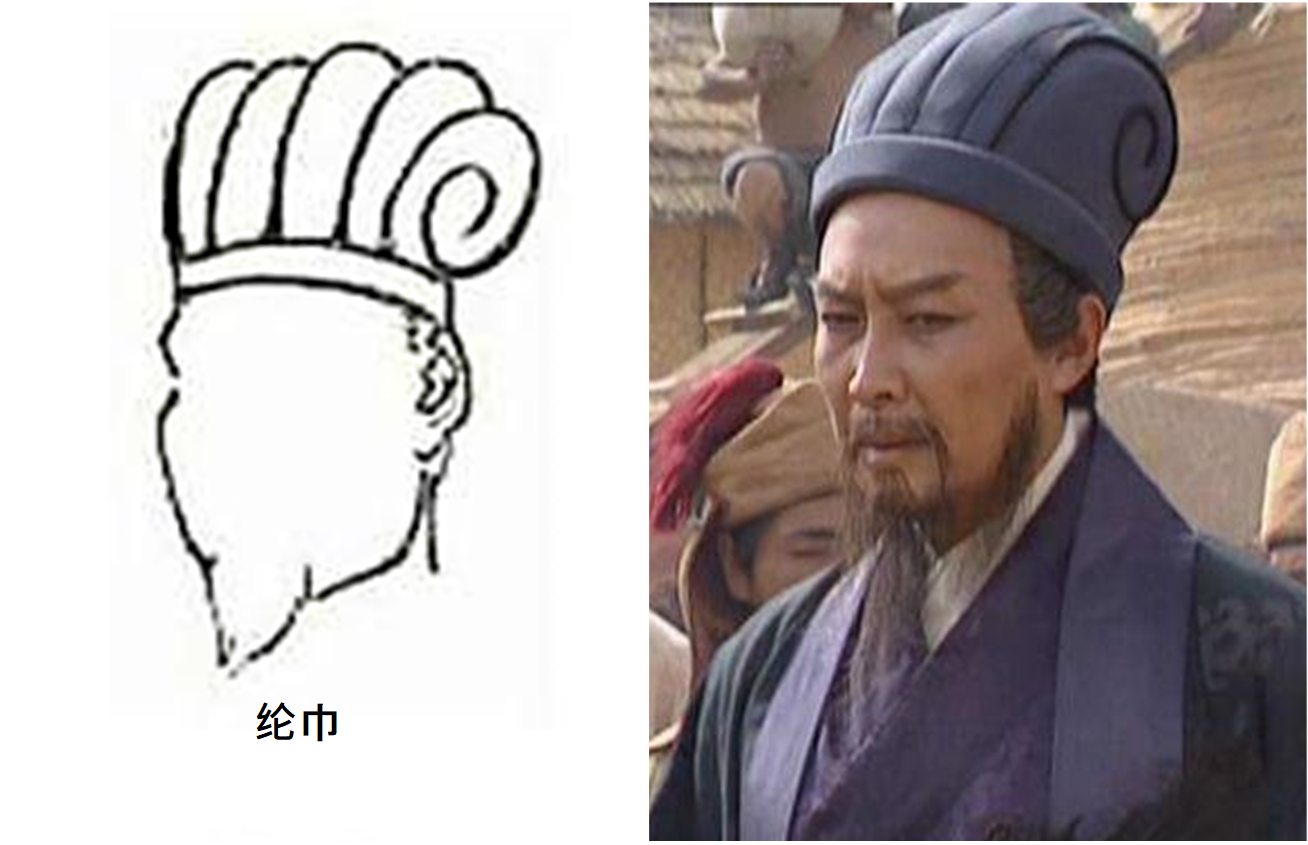 สามก๊ก 1994 三国演义 - กวนจิน 纶巾 หรือ จูเก่อจิน 诸葛巾 หมวกขงเบ้ง ตามความหมาย ...