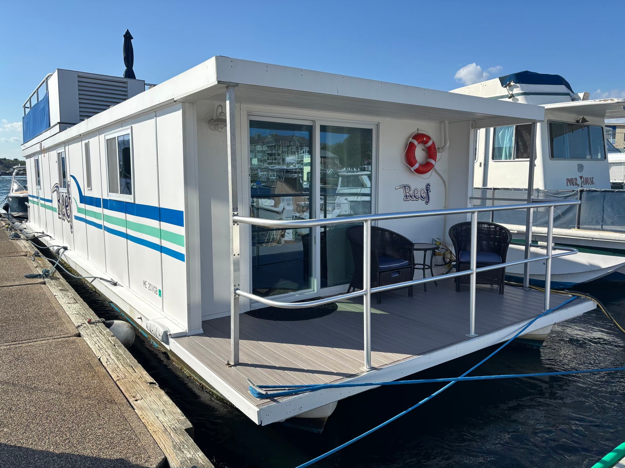 1991 Redi-Ride 50' houseboat
