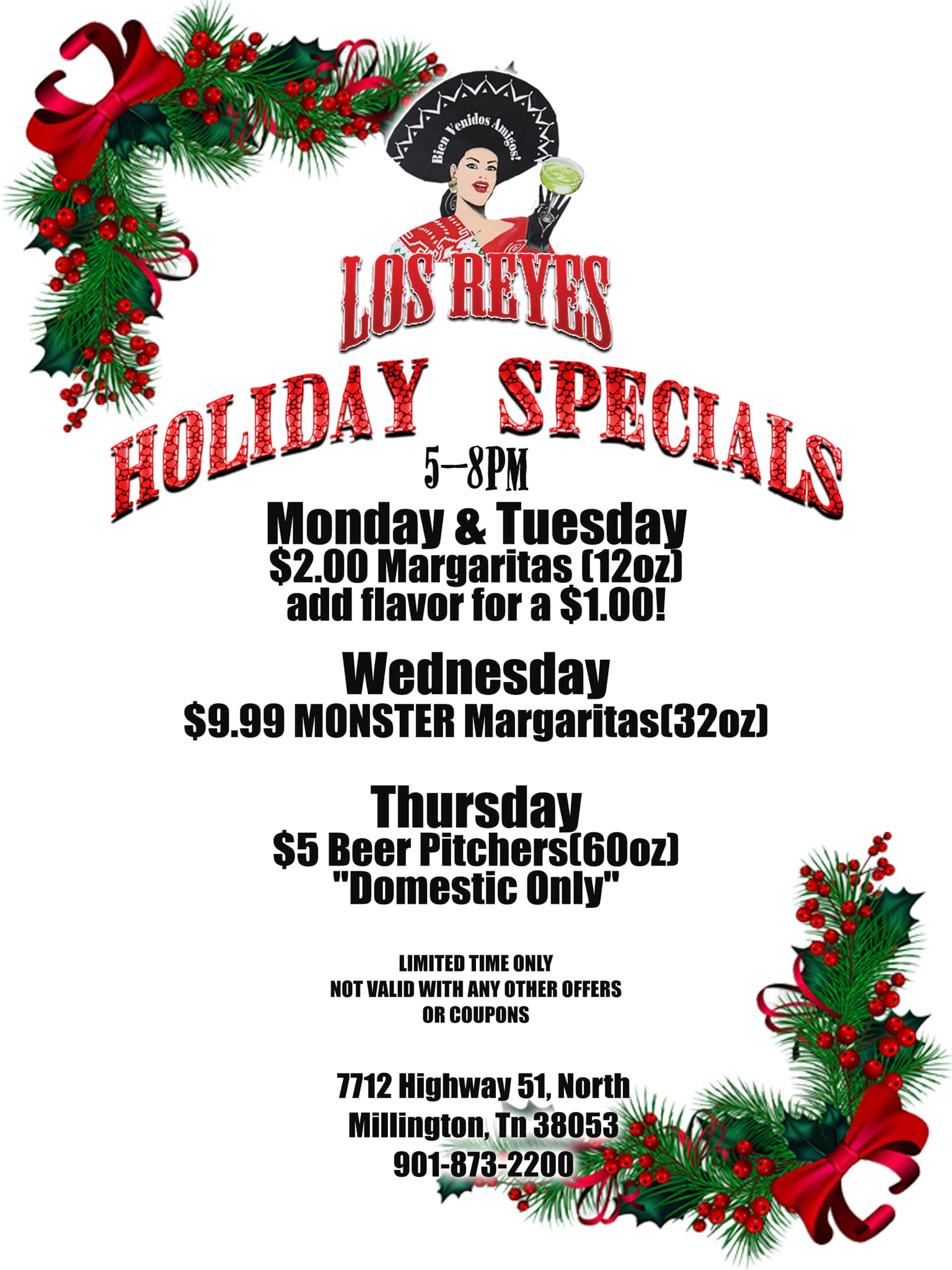 ‼️Don’t miss out on our daily... - Los Reyes Millington
