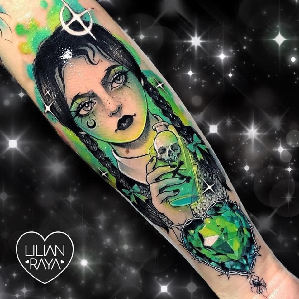 🖤Wednesday Addams tattoos💀