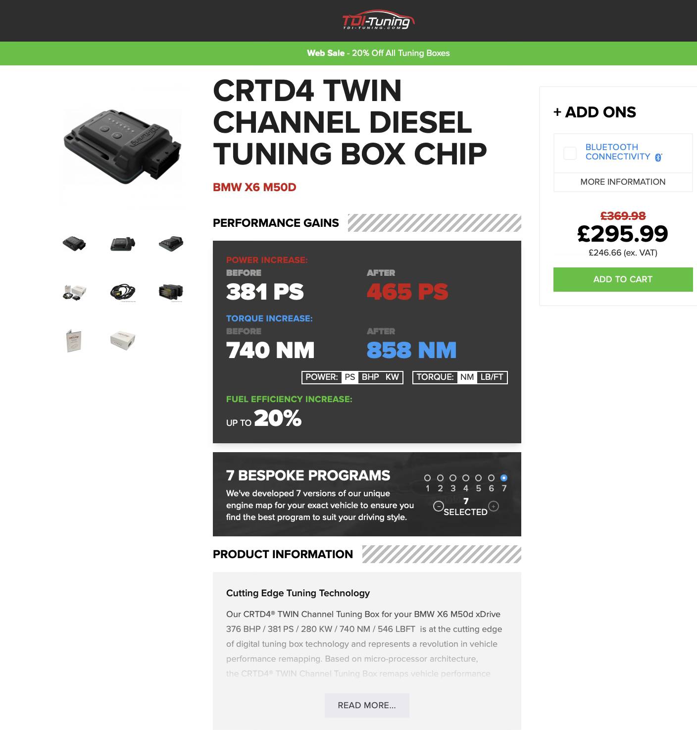Selling TDI-tuning chip box for 280kw M50d, very easy to install 