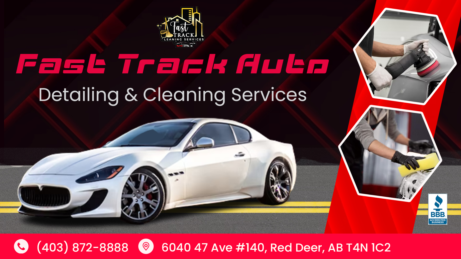 Fast Track Auto Detailing & Cleaning Services | Red Deer AB