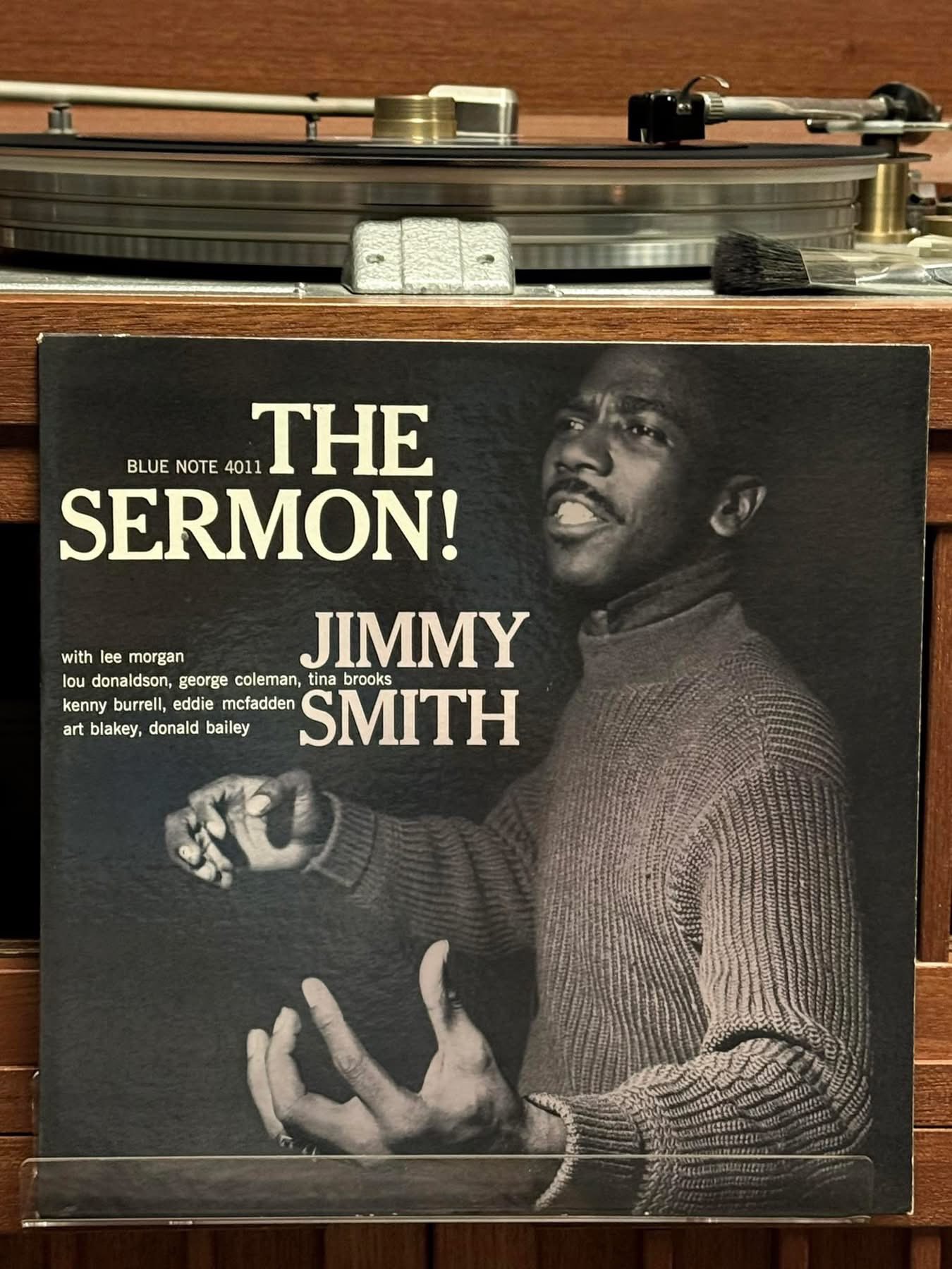 Jimmy Smith's The Sermon LP 1985 reissue