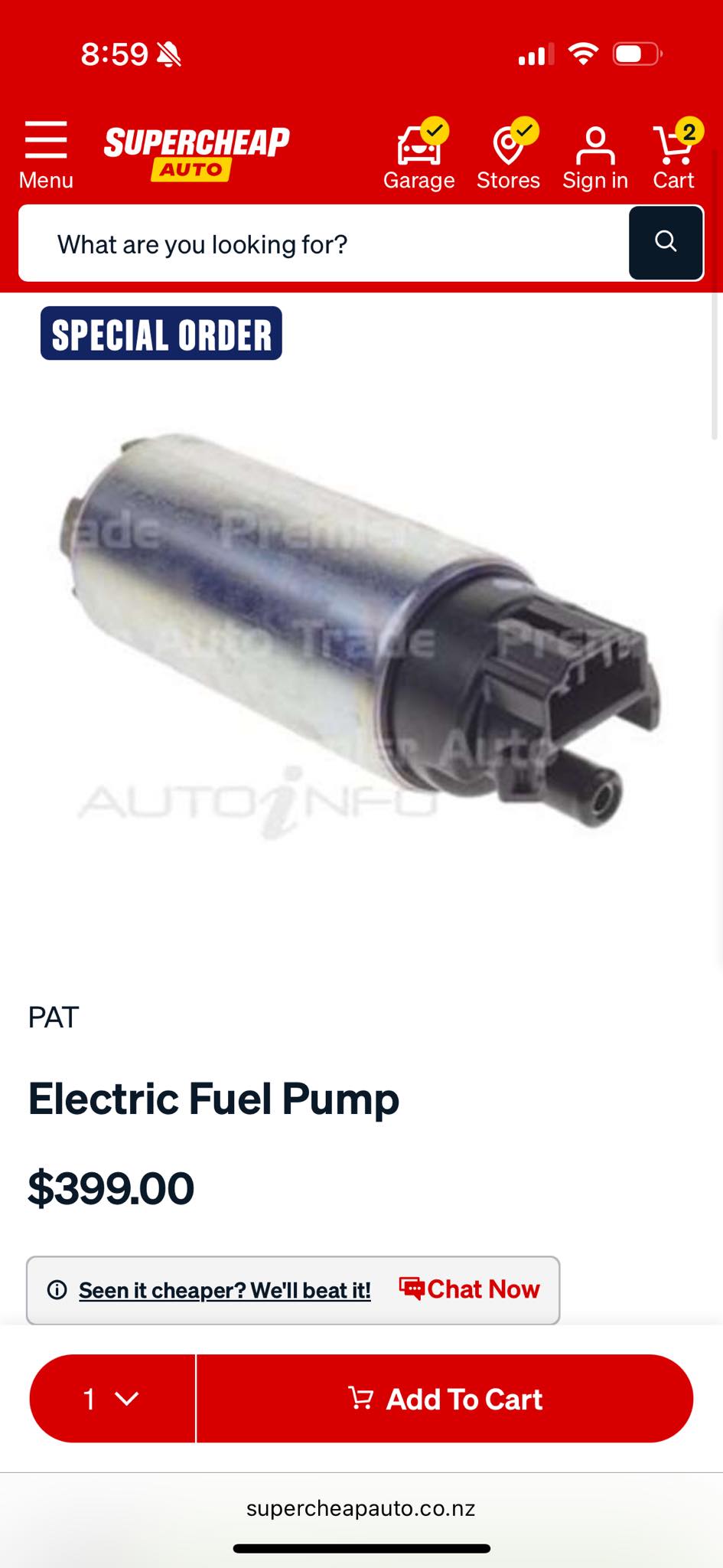 Direct Fit Electric Fuel Pump (Replaces OEM Denso 951-0001) For Toyota, Chevrolet & More