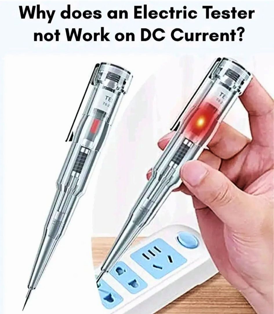 Rashid - Why Does An Electric Tester Not Work On DC Current? # ...