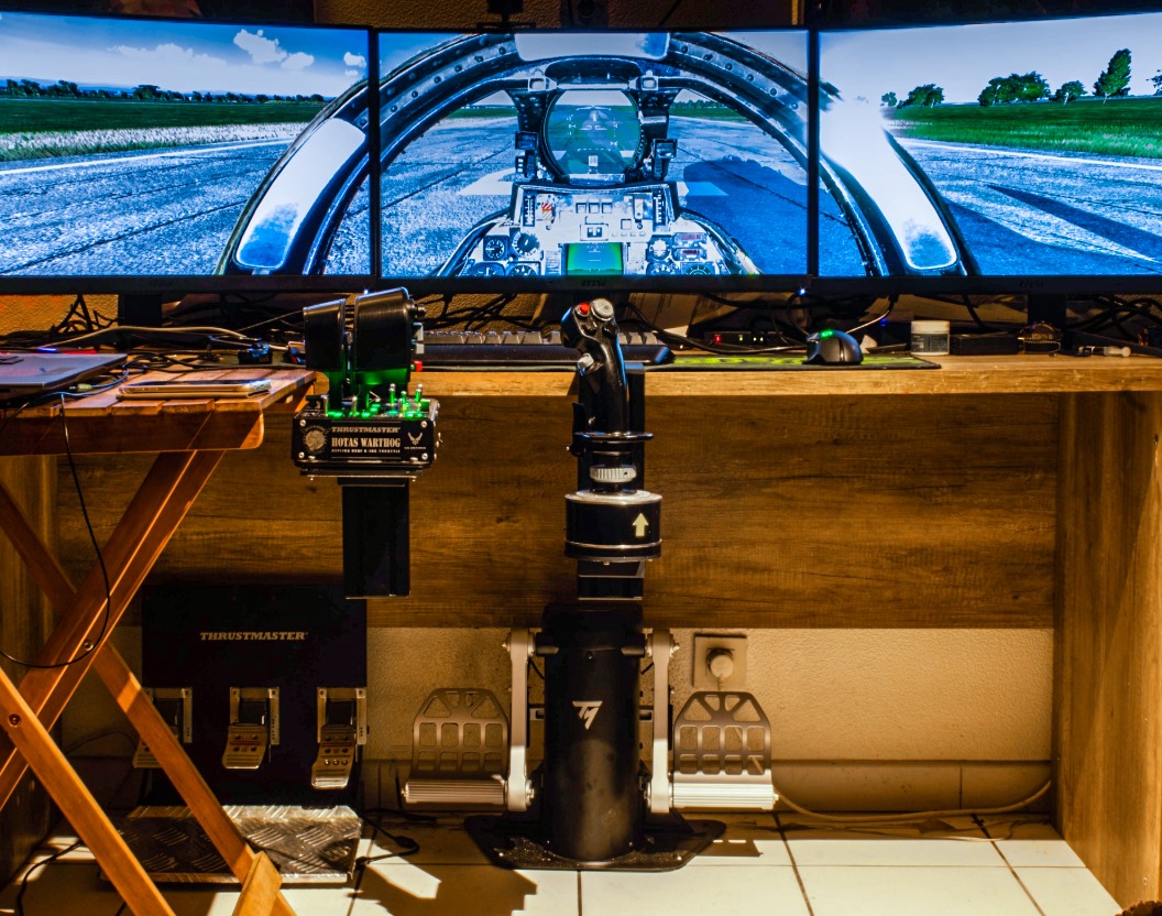 Thrustmaster - Share pictures of your Flight Sim & Space...