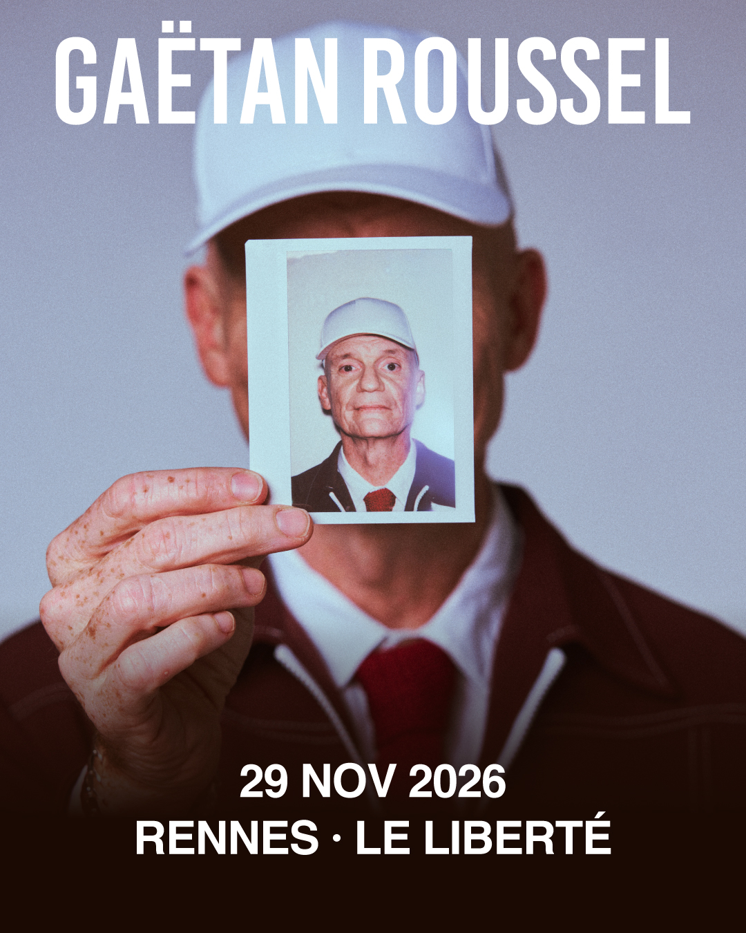 Gaëtan Roussel à Rennes • en concert le 29 novembre 2026 • Le Liberté
