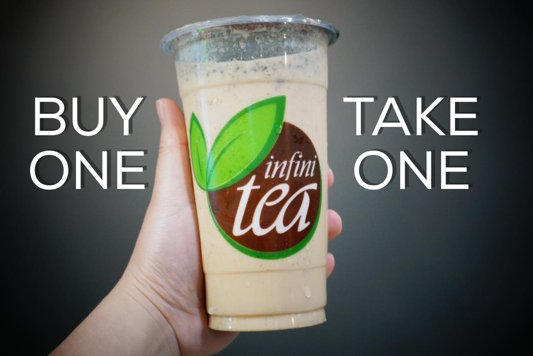 🔥 BUY 1 TAKE 1 MILK TEA at Infinitea... - Davao Food Guide | Facebook