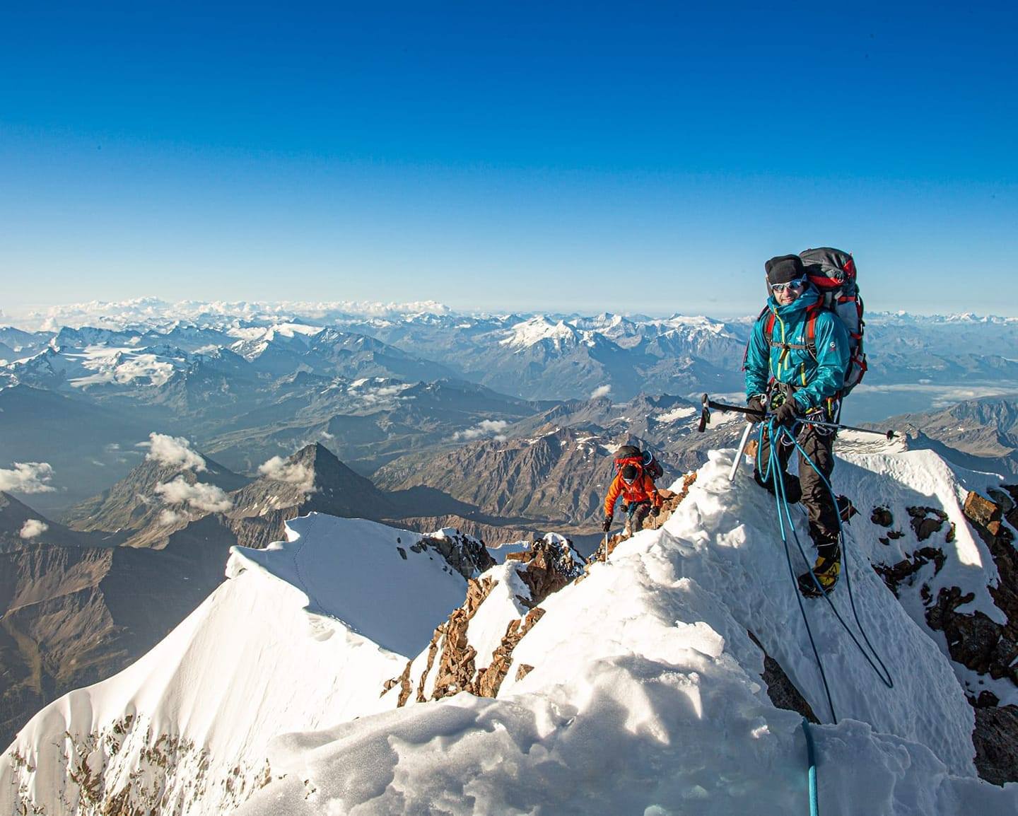 Hervé - Monte Bianco, Monte Rosa e Cervino. Tre vie nuove su tre delle ...