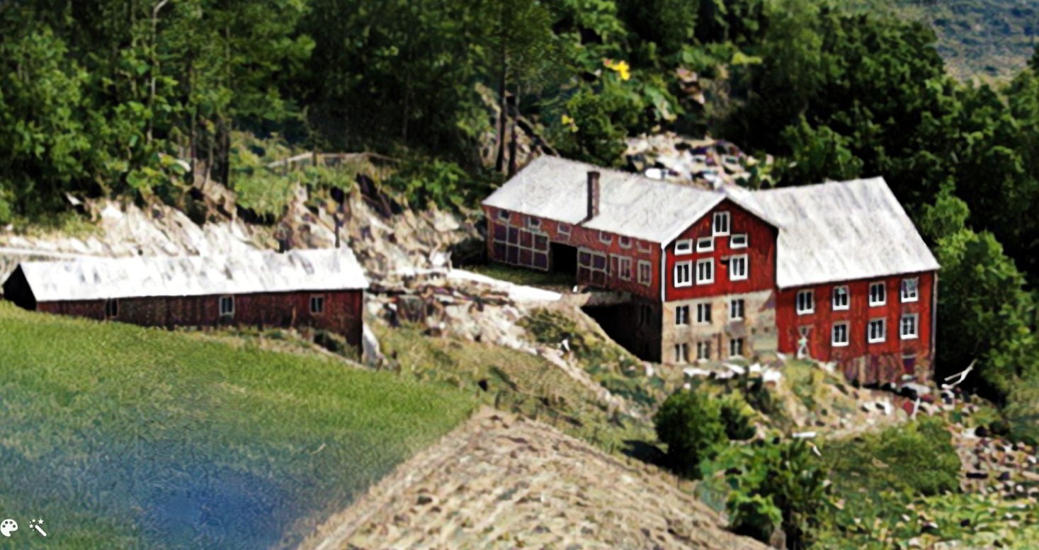 Gamle bilder og historier fra Byneset og bymarka | Gamle Risstad mølle ...