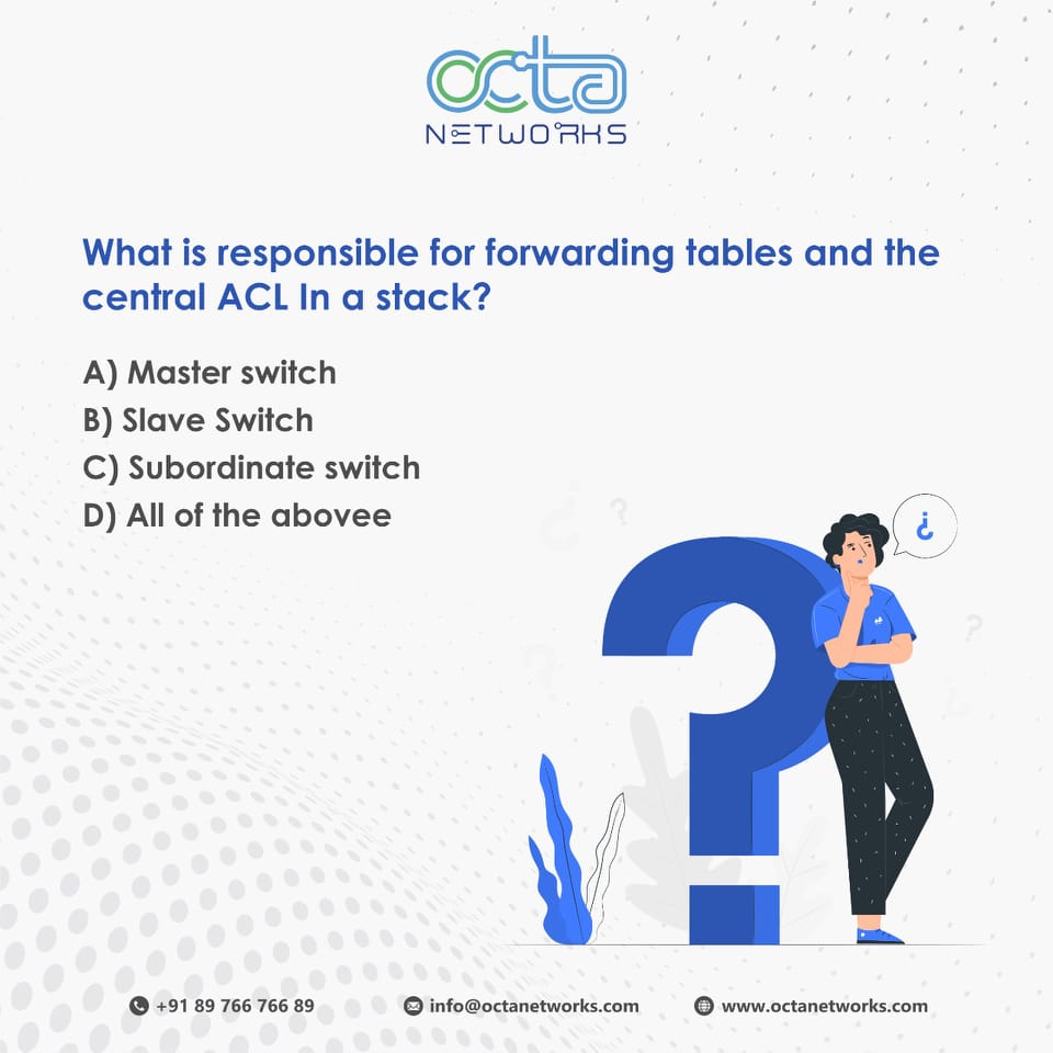 Octa Networks - What is responsible for forwading Tables... | Facebook