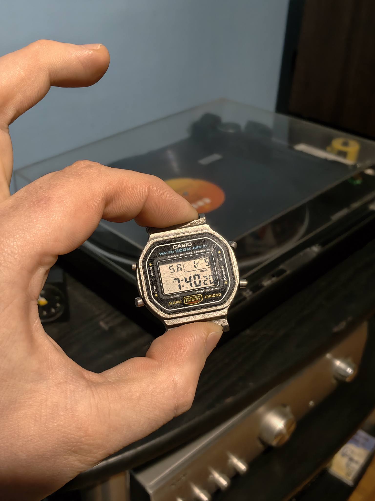 Restoring a vintage Casio 56QS-38 watch