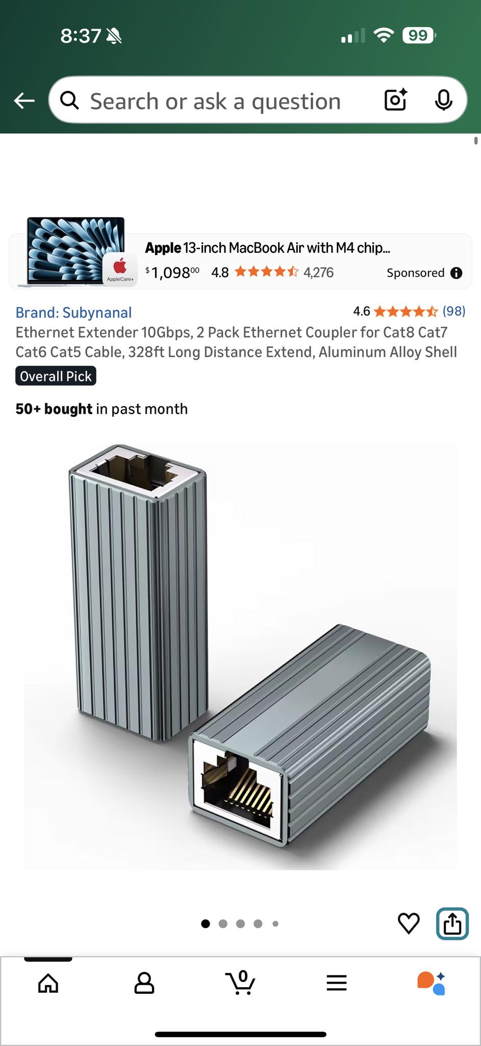 Starlink Support | Will this work to extend a 50 foot cable that was ...