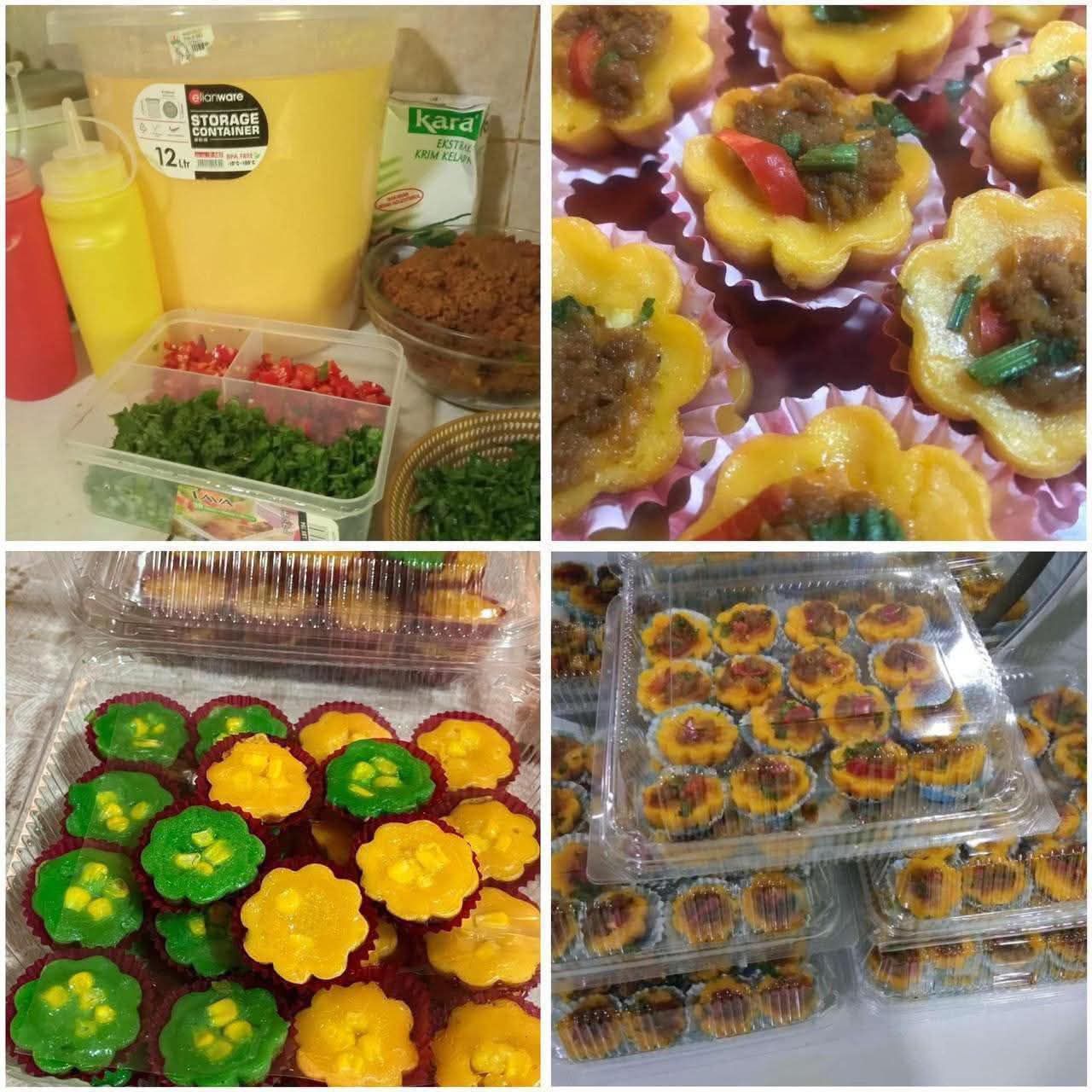 FOOD IN BRUNEI | Calak Daging, Calak pandan & Calak Jagong GAIS...😍🤤 ...