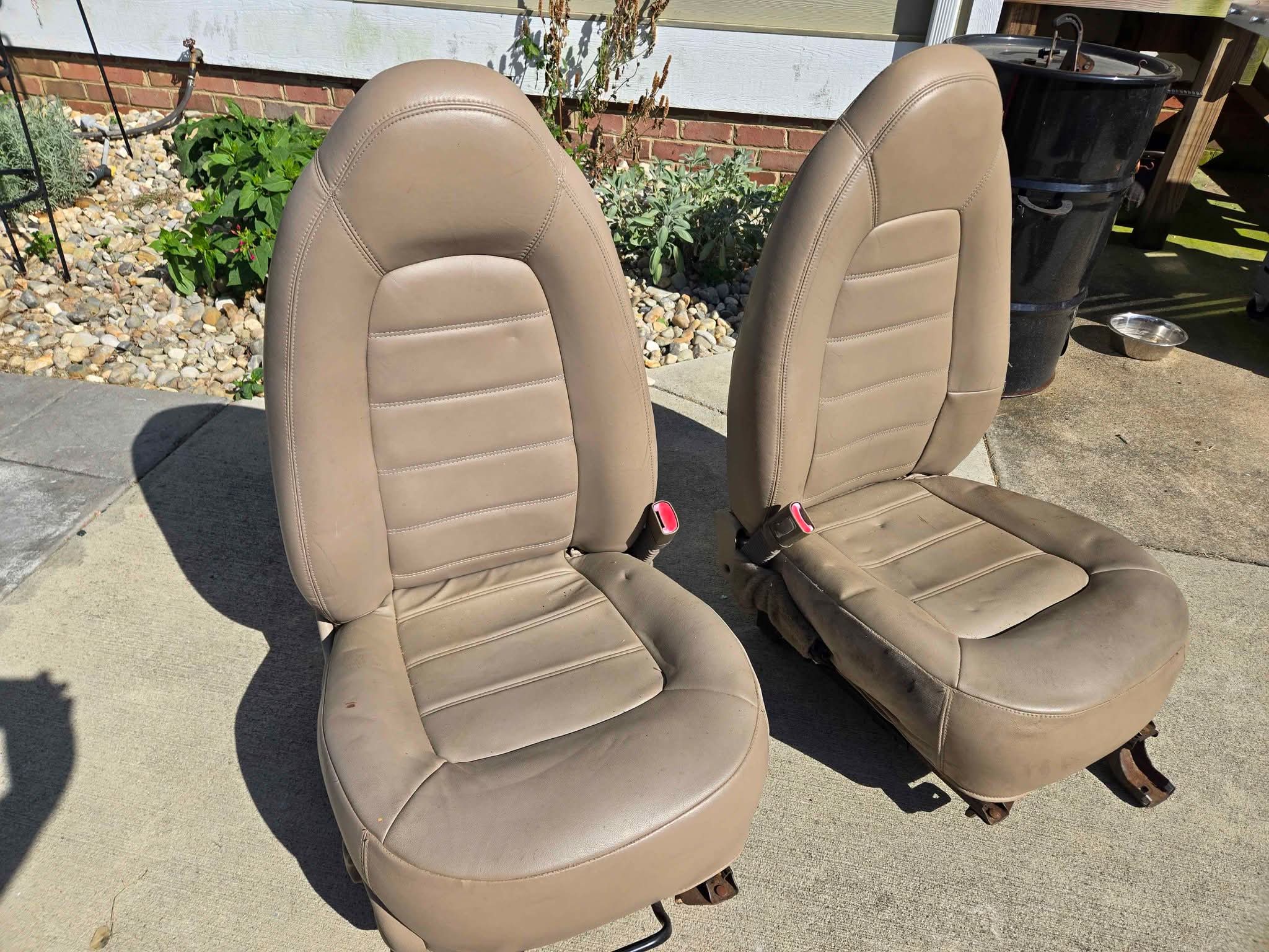 The Ranger Station | Front and Rear leather seats from a 2002 Ford ...