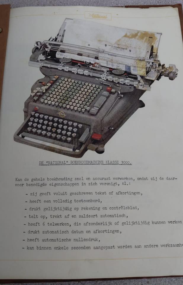Where to find national bookkeeping machine manuals?