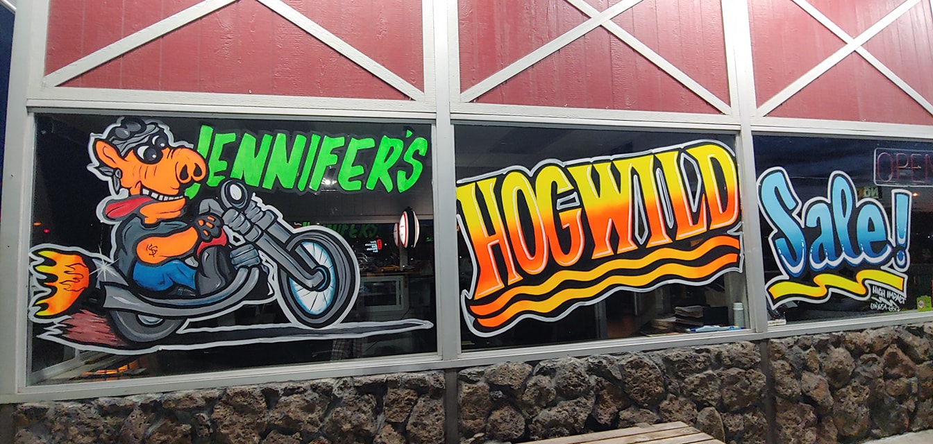 High Impact Window Splash & Graphics