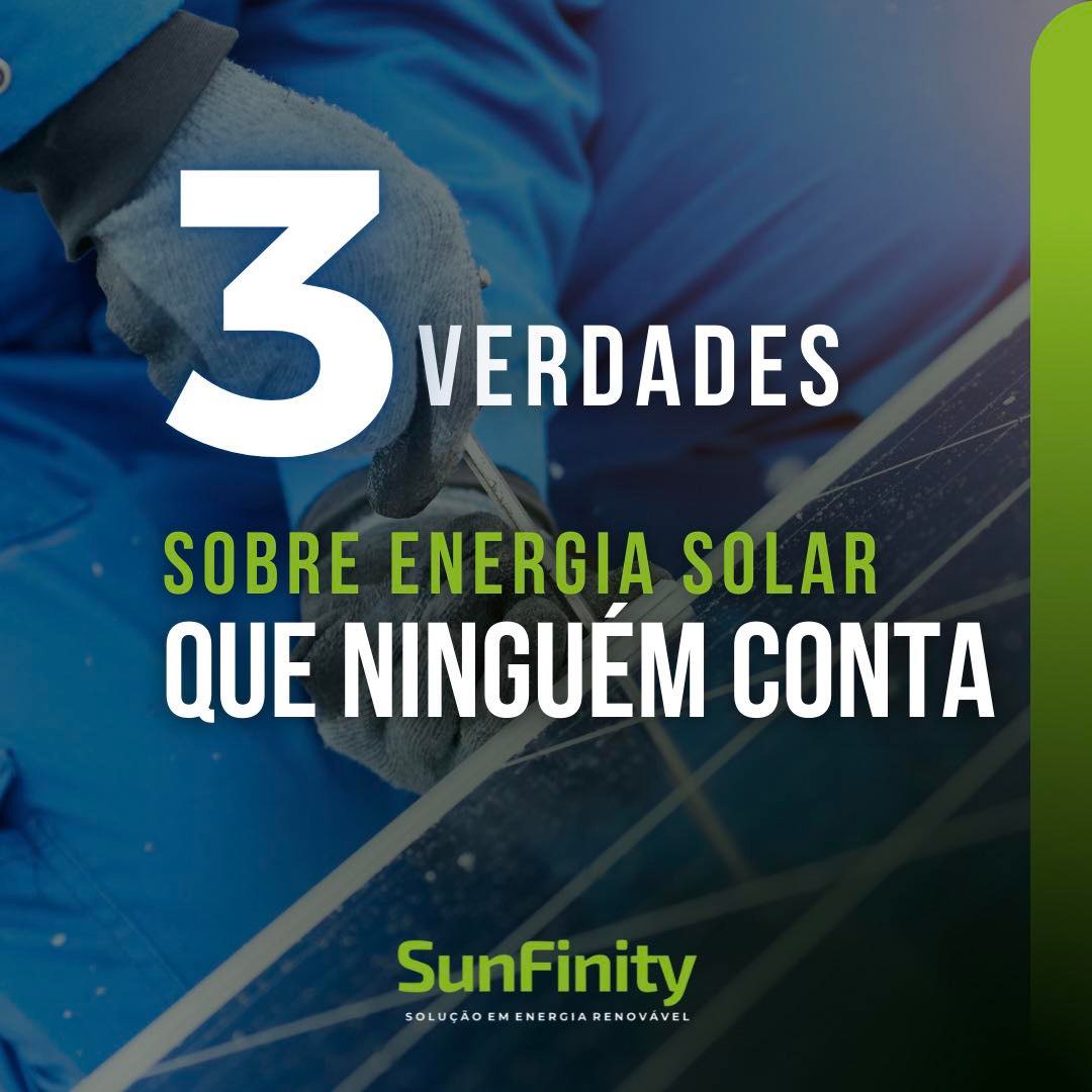 São vantagens da energia... - SunFinity - Energia Solar | Facebook