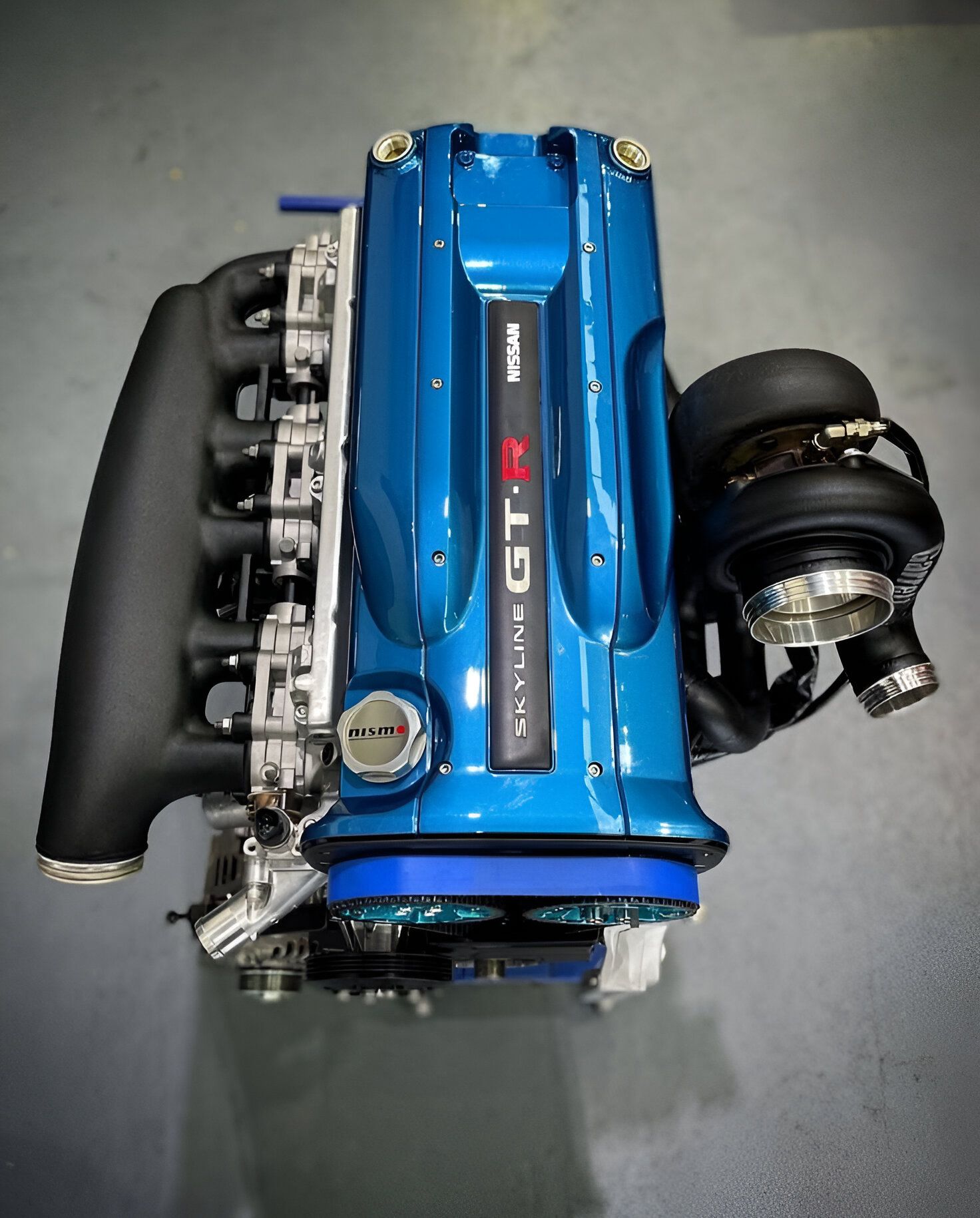 Tokyo Auto Salon 2026 Nissan Skyline GT-R (R34 model) The engine