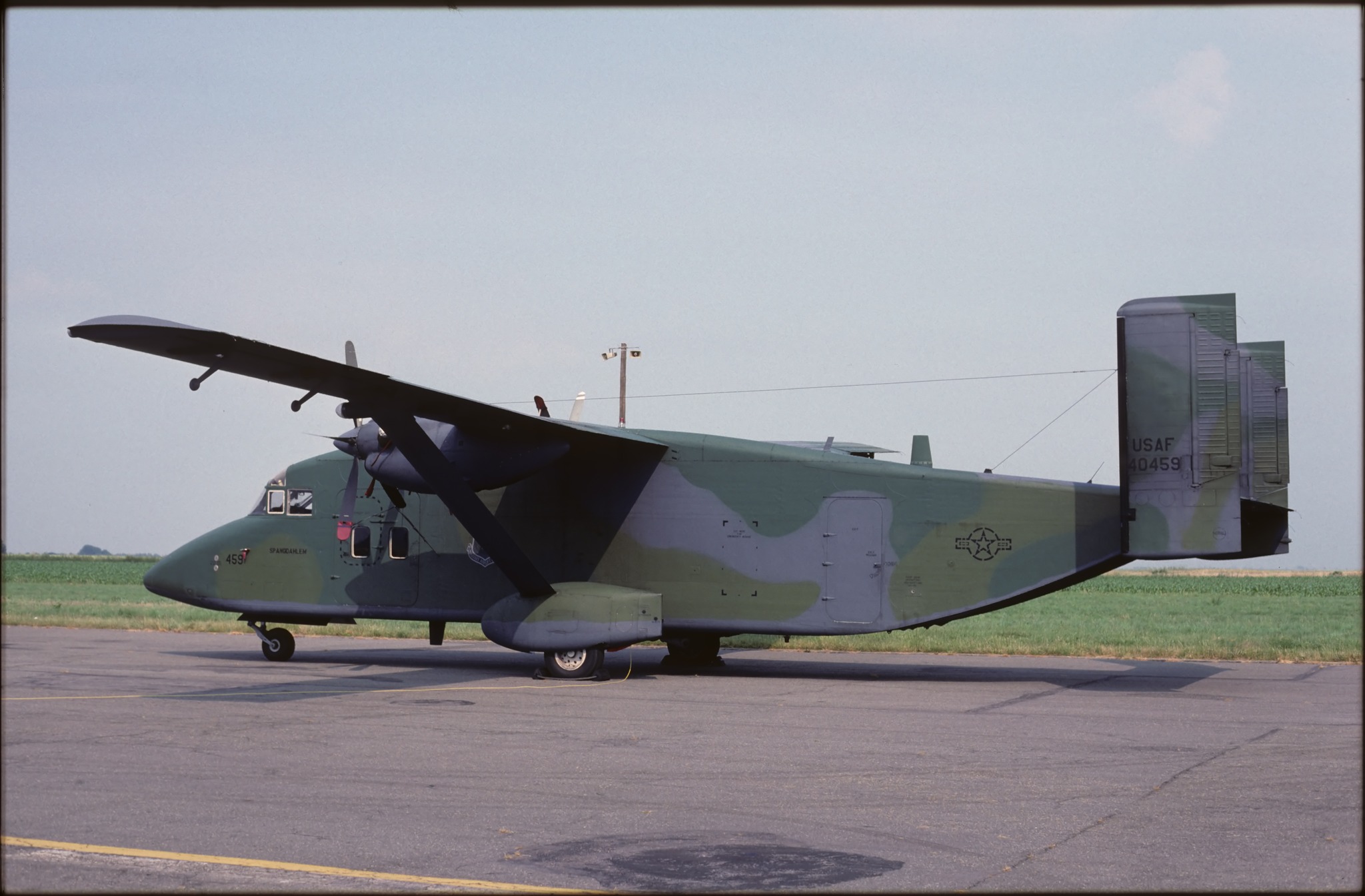 C-23A Sherpa aircraft of 10th Military Airlift Squadron