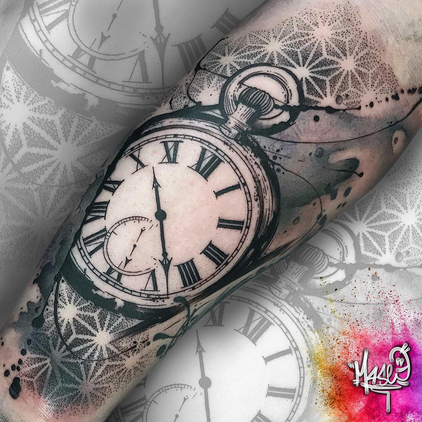 Tatouage Horloge Date De Naissance