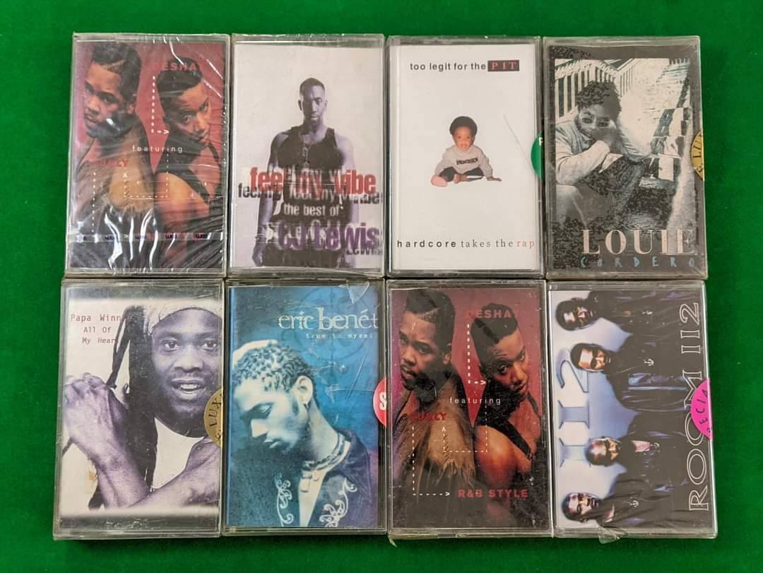 Assorted Brand New and Sealed Tapes 150 each / No reservation
