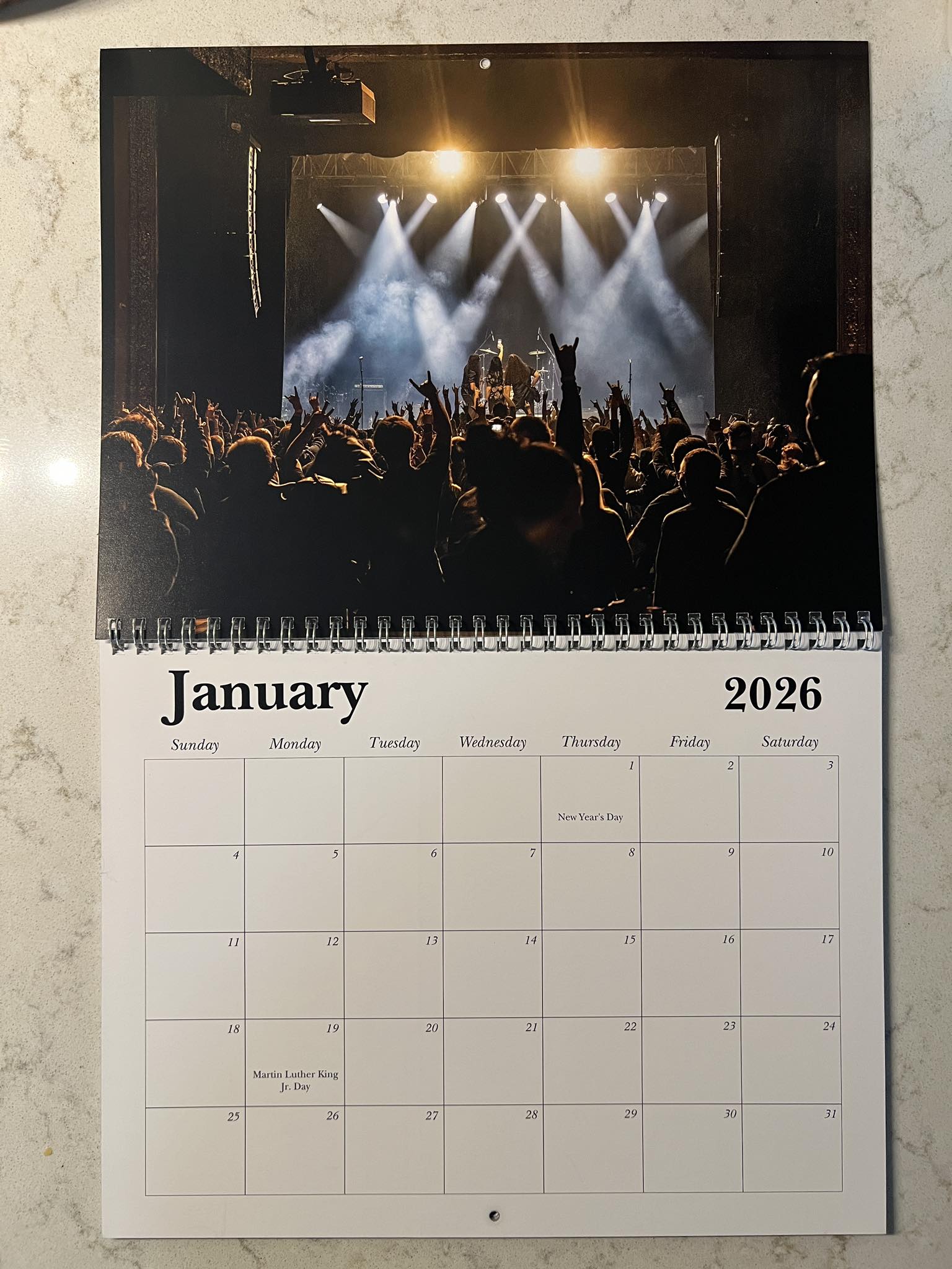 Rex Scofield - 2026 calendar has arrived. January starts... | Facebook