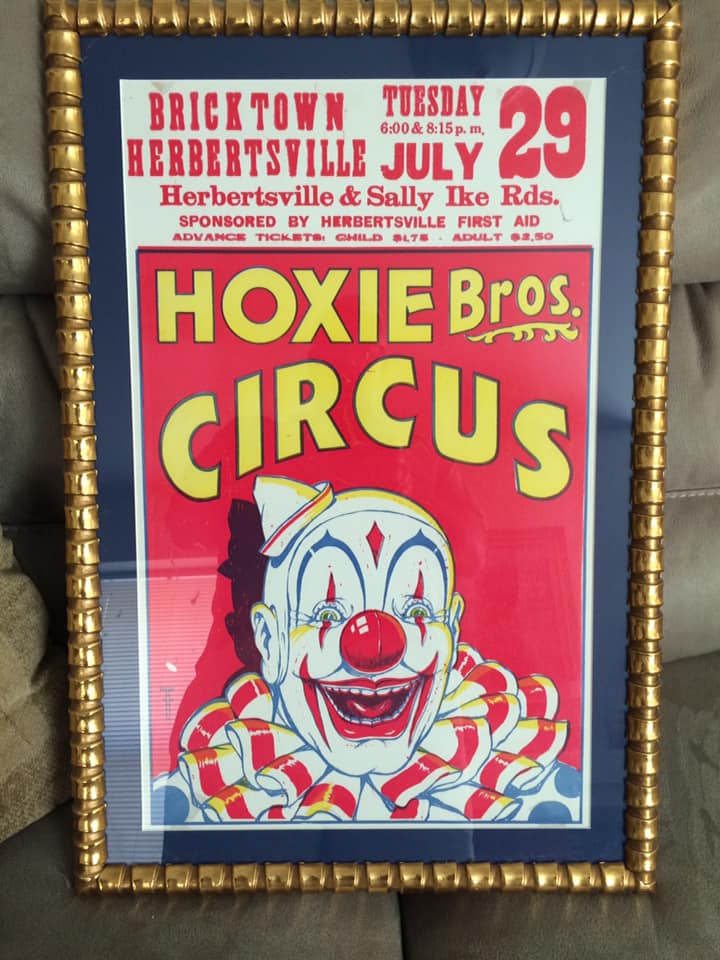 Hoxie Brothers Circus visit to Brick, NJ in 1969