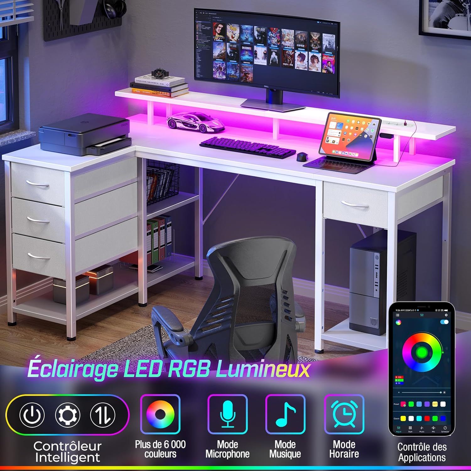 VIPMOON Variateur de Lumiere Led, Bouton intelligent Interrupteurs et Variateurs d'intensité