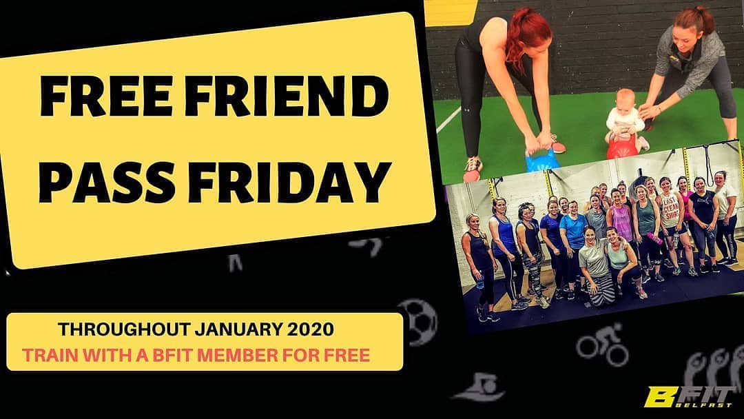 BFIT Belfast - FREE PASS FRIDAYS 🖤💛 Bring a friend or come along solo ...