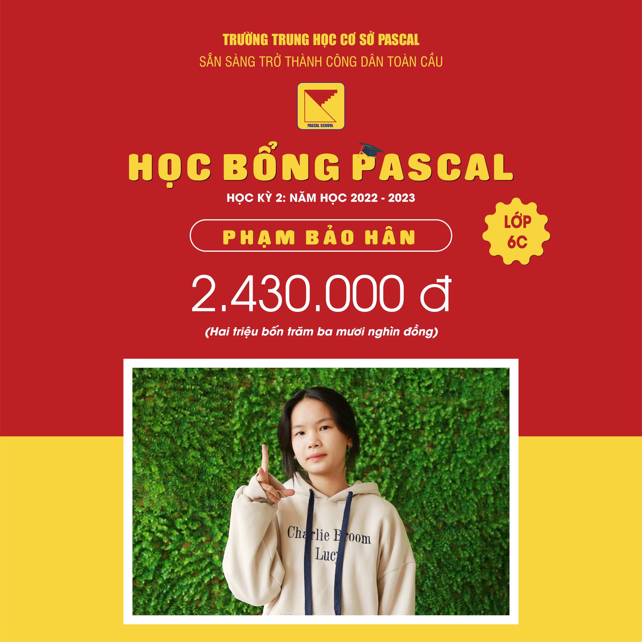 Trường THCS Pascal -... - Trường THCS Pascal - THPT Minh Trí