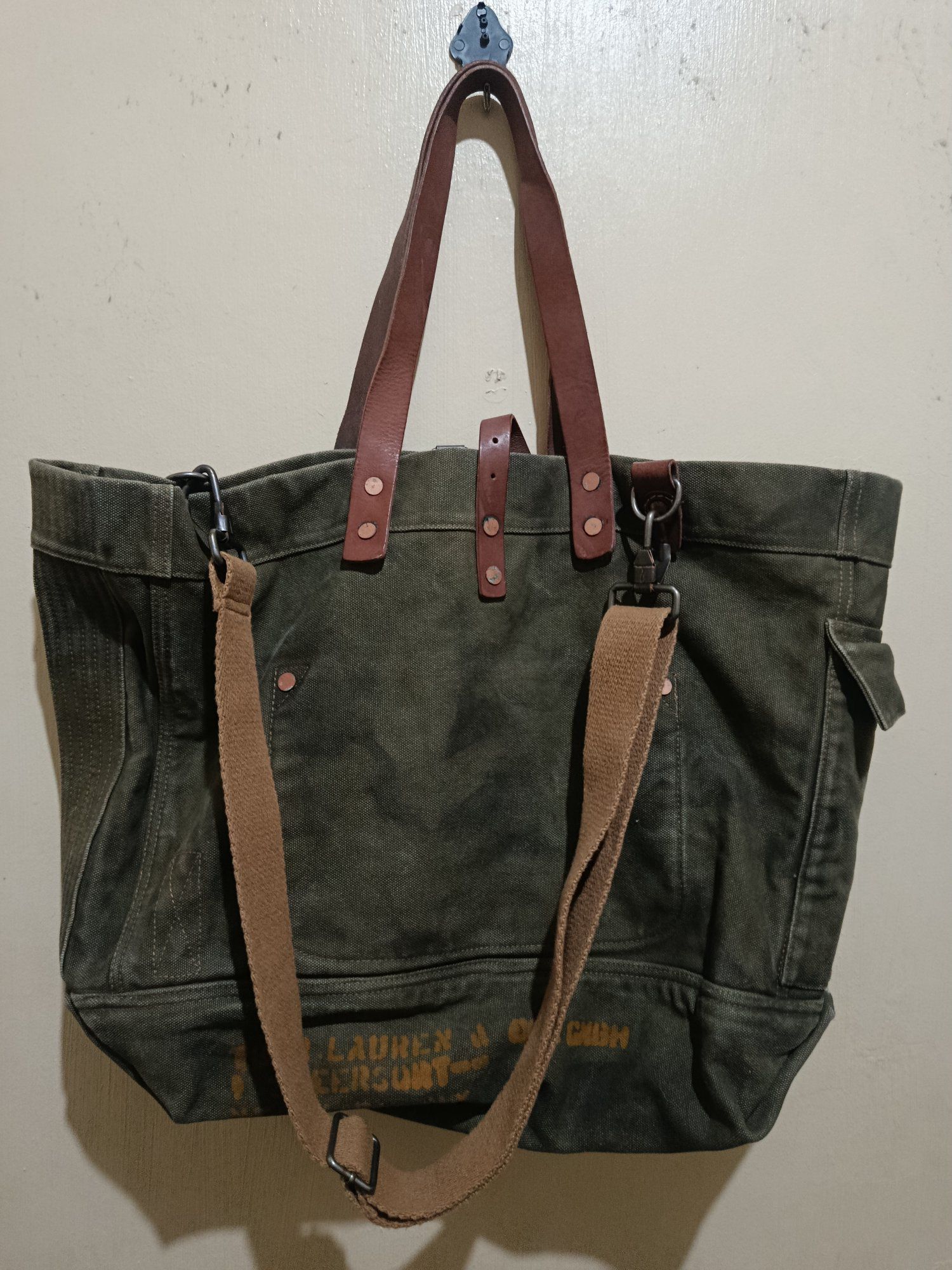 Denim & Supply - Ralph Lauren - Military Messenger Bag The item in 